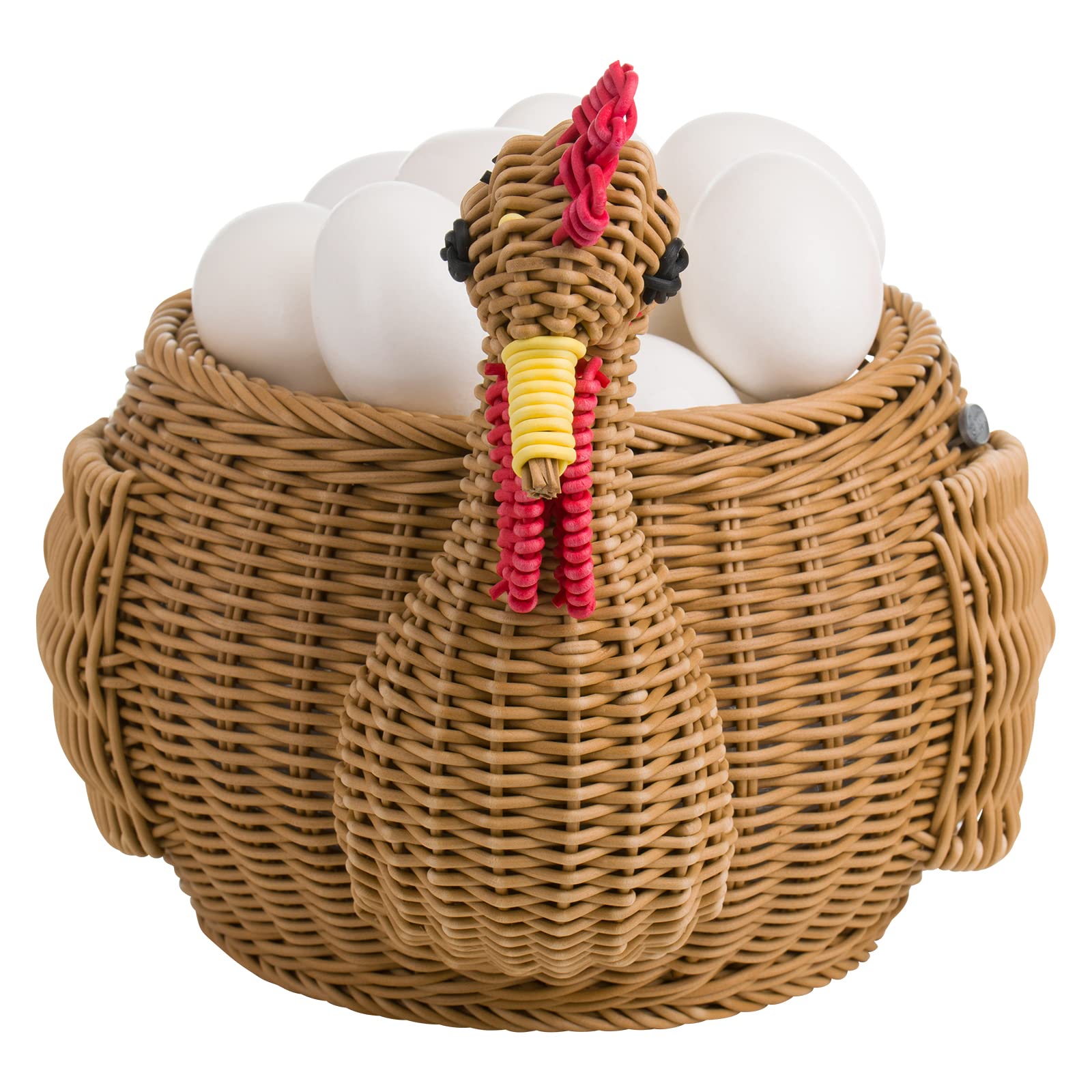 westmark-saleen-panier-d-coratif-poule-berta-polypropyl-ne-tress-la-main-beige-3 image 3