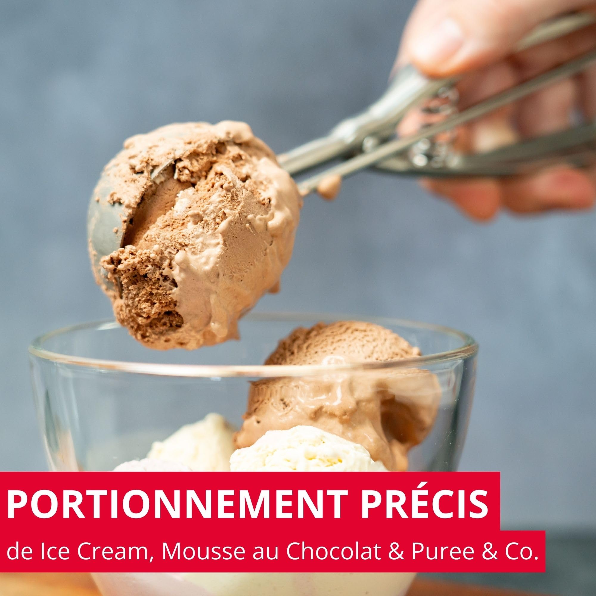 westmark-62972270-cuill-re-glace-argent-e-avec-m-canisme-coulissant-boules-de-gl image 2