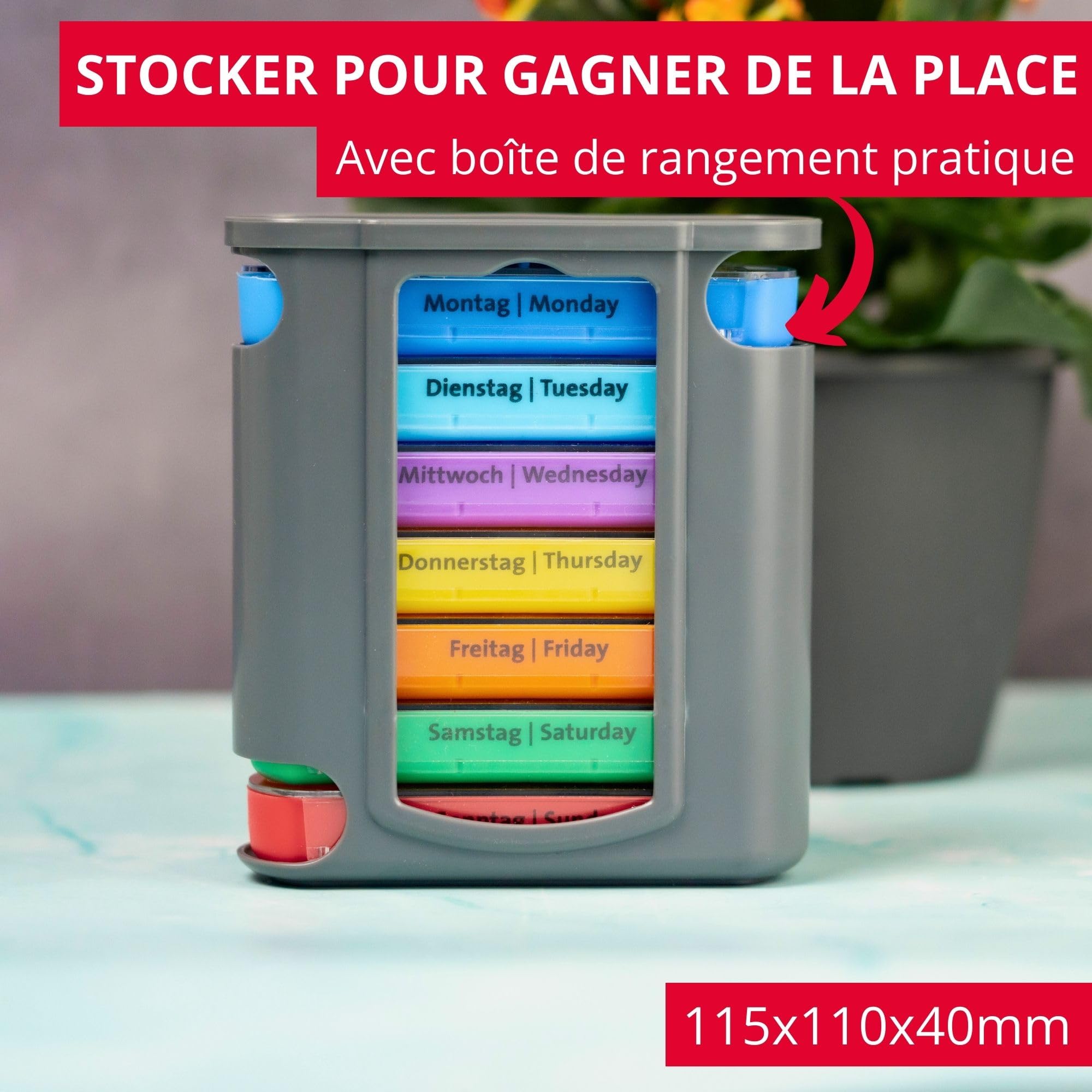 westmark-pilulier-7-jours-bo-te-pilules-hebdomadaire-avec-4-compartiments-matin- image 5