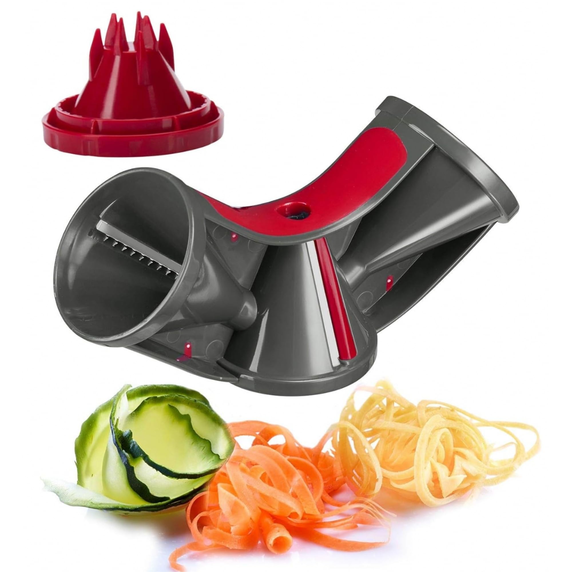 westmark-coupe-l-gumes-en-spirale-triolo-3-lames-et-r-servoirs-acier-inoxydable- image 1
