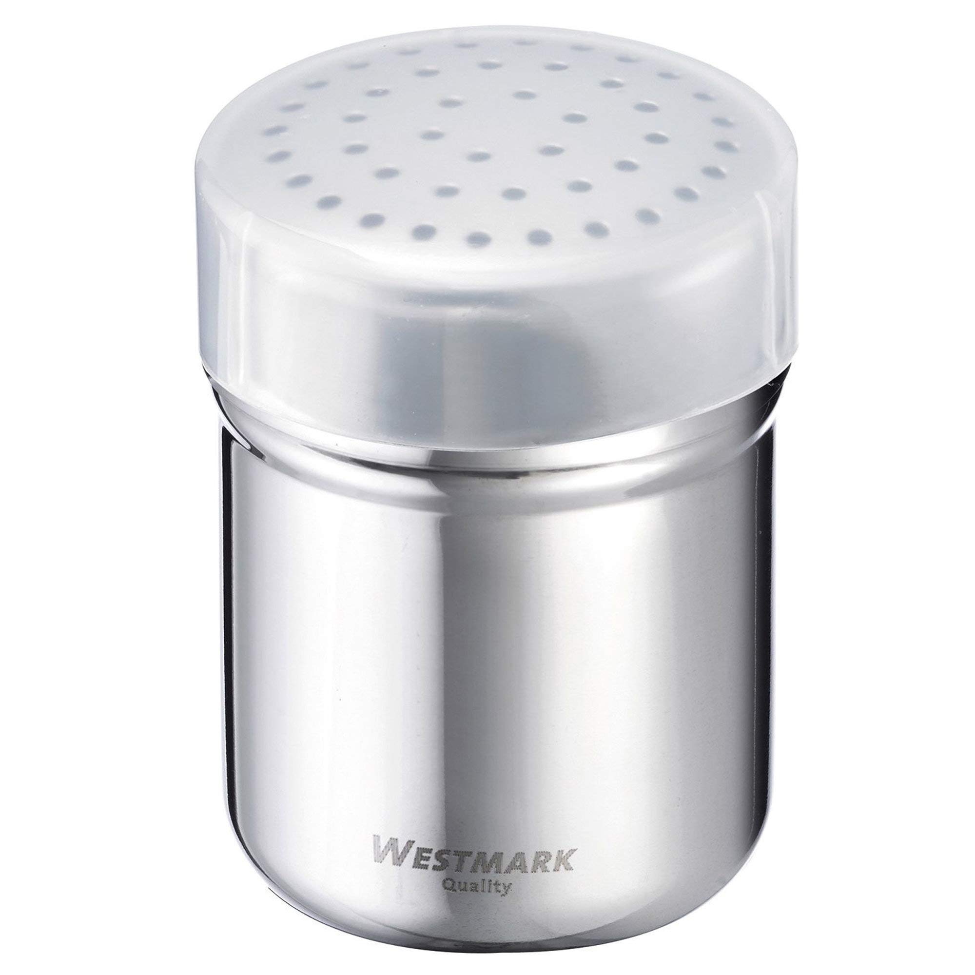 westmark-69502260-saupoudreuse-sucre-glace-acier-inoxydable-tamis-fin-avec-couve image 5