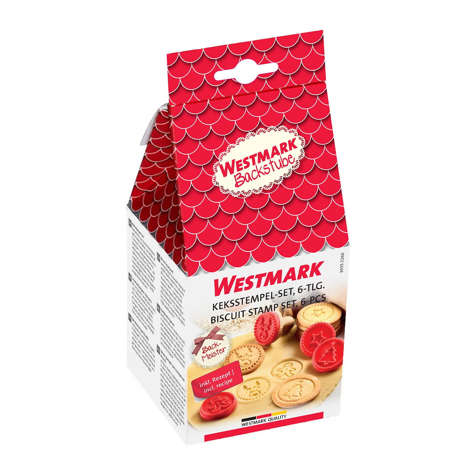 westmark-30352260-set-de-6-tampons-biscuits-4-motifs-de-no-l-toile-pain-d-pice-s image 7