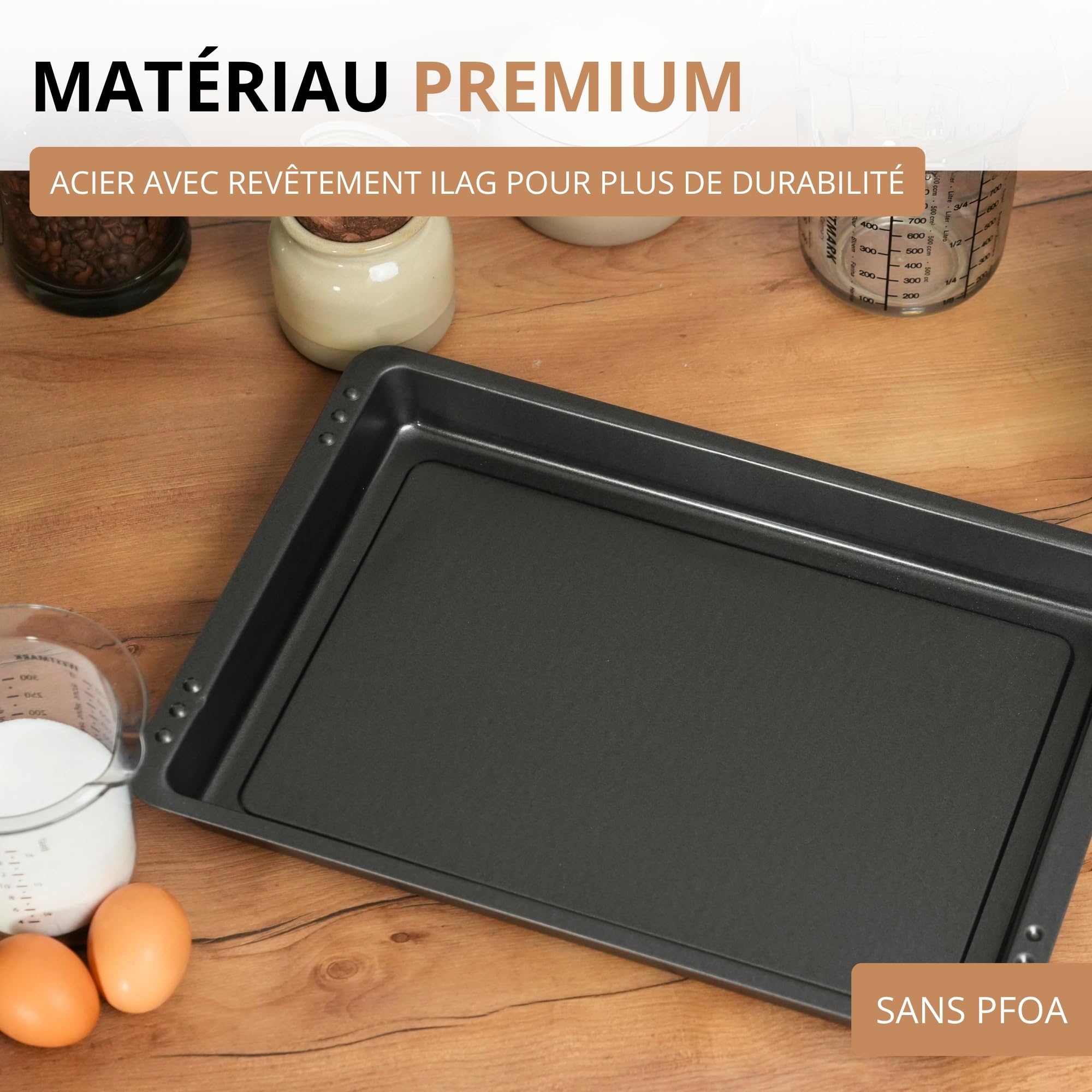 westmark-back-meister-plat-gratin-moule-p-tisserie-extra-haut-rebord-4-cm-acier- image 6