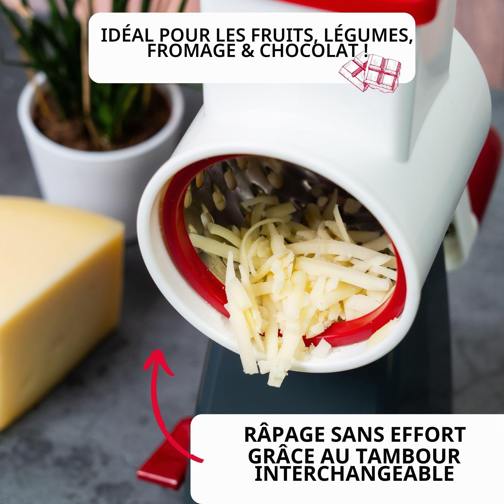 westmark-97602260-r-pe-tambour-avec-4-tr-mies-de-coupe-inox-pour-fruits-l-gumes- image 3