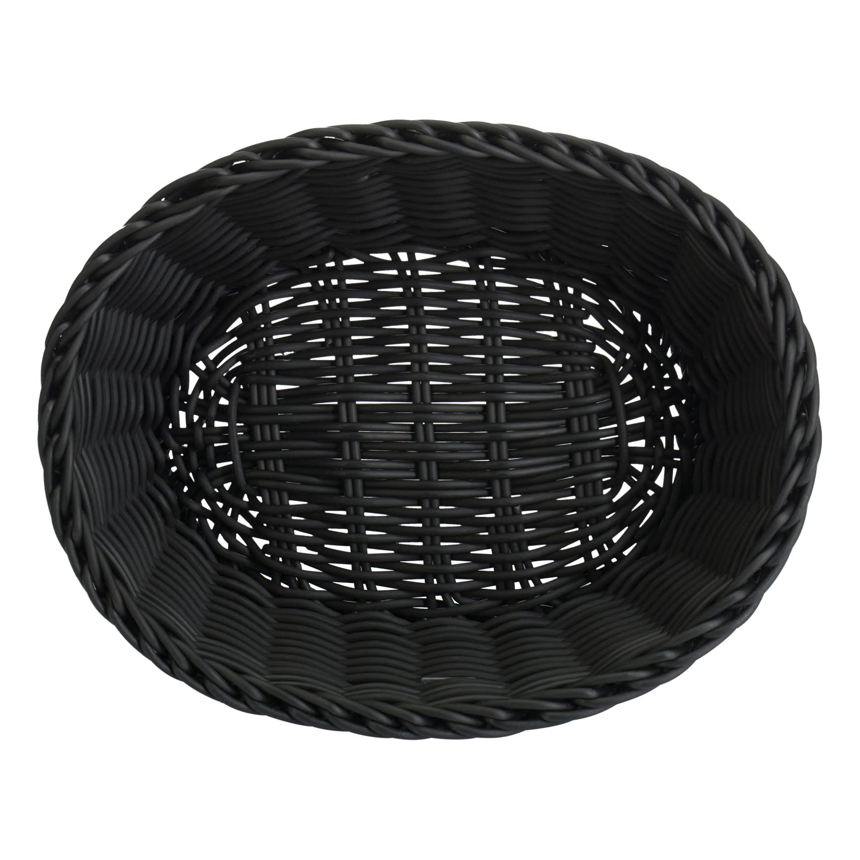 saleen-2038919-corbeille-ovale-noire-tiss-e-la-main-25-5-x-19-x-8-cm-alimentaire image 5