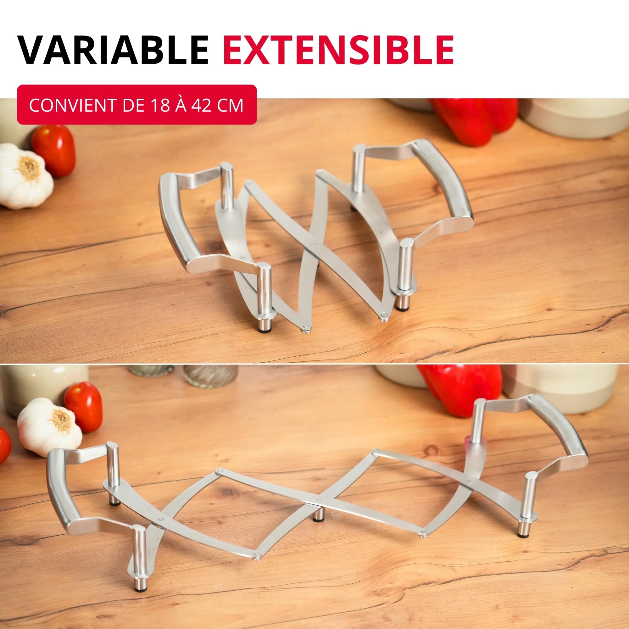 westmark-flexi-dessous-de-plat-extensible-18-42-cm-acier-inoxydable-r-sistant-24 image 3