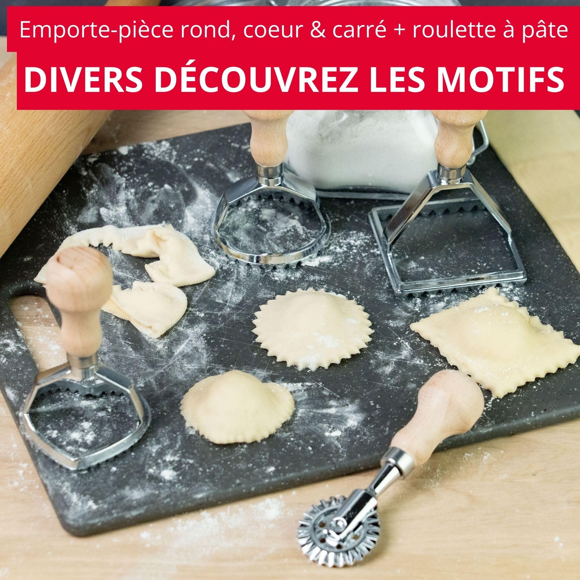 westmark-giulia-70-x-70-mm-roulette-ravioli-et-coupe-p-te-carr-cannel-en-zinc-av image 6