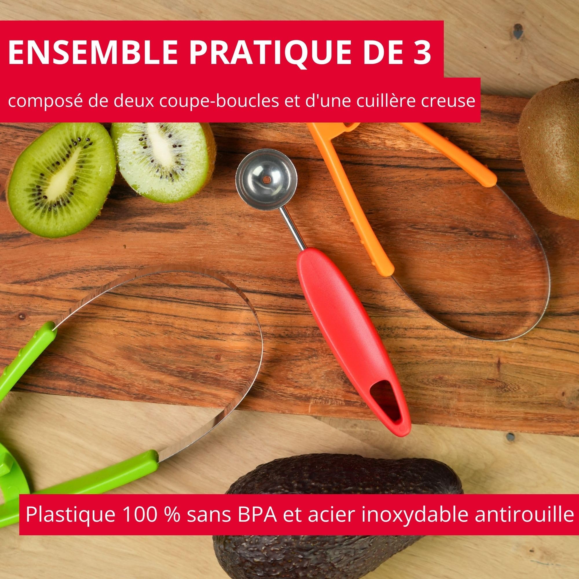 westmark-ensemble-3-pi-ces-pour-couper-les-fruits-coupe-boucles-et-cuill-re-vide image 2