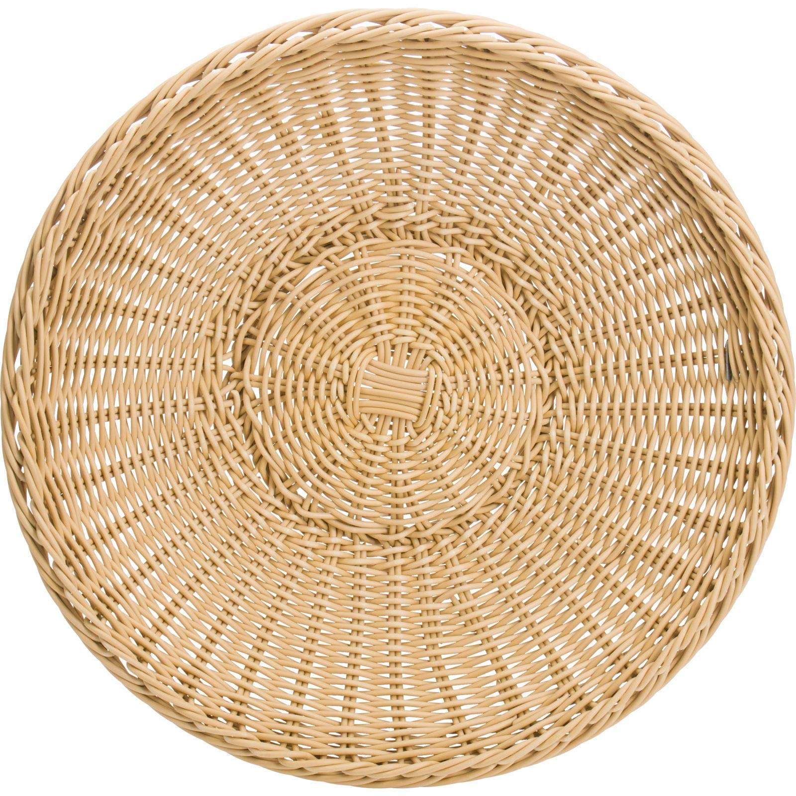 westmark-saleen-corbeille-plate-artisanale-38-x-7-5-cm-beige-vannerie-synth-tiqu image 4