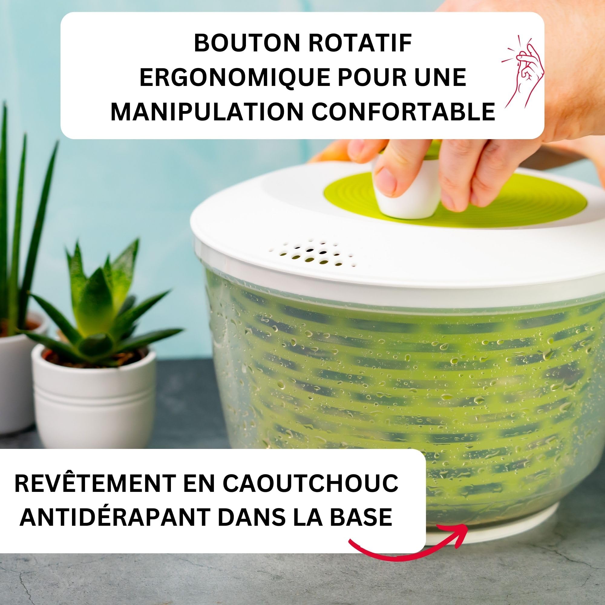 westmark-spinderella-243022ea-essoreuse-salade-4-4-l-antid-rapante-plastique-san image 4