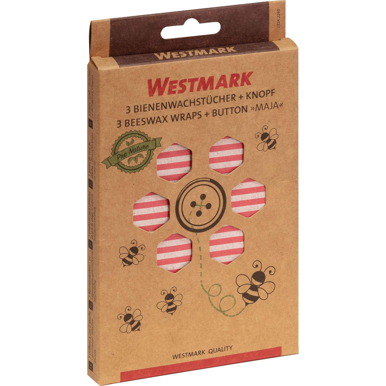 westmark-maja-23242260-lot-de-3-lingettes-en-cire-d-abeille-avec-bouton-et-cordo image 7