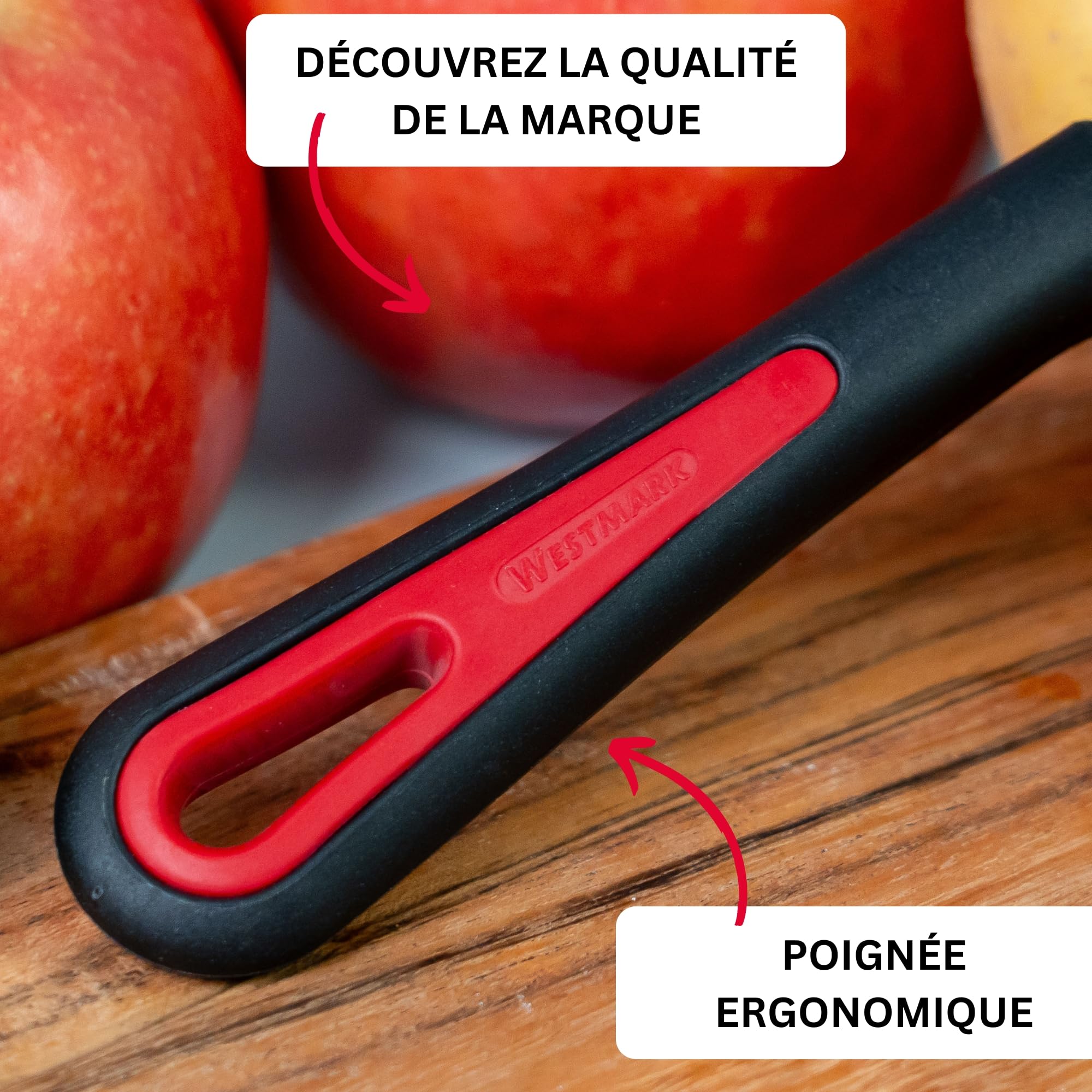westmark-gallant-plucheur-conome-universel-avec-lame-viss-e-rechangeable-en-acie image 7