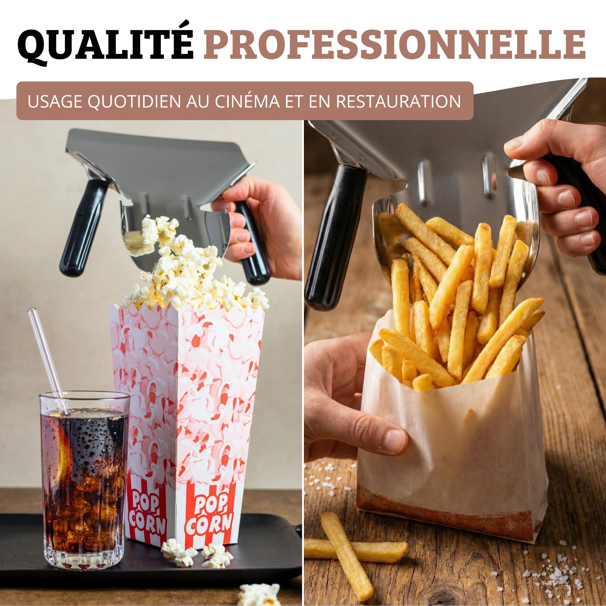 westmark-91262270-pelle-popcorn-frites-professionnelle-2-poign-es-acier-inoxydab image 3