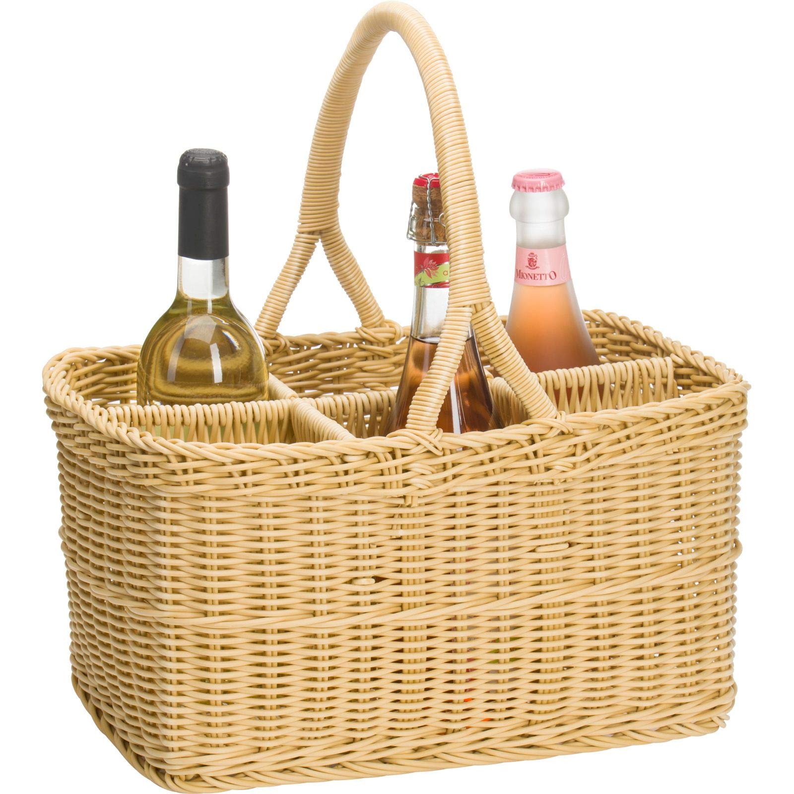 saleen-2038802-porte-bouteilles-rectangulaire-vannerie-artisanale-env-38-x-29-x- image 1