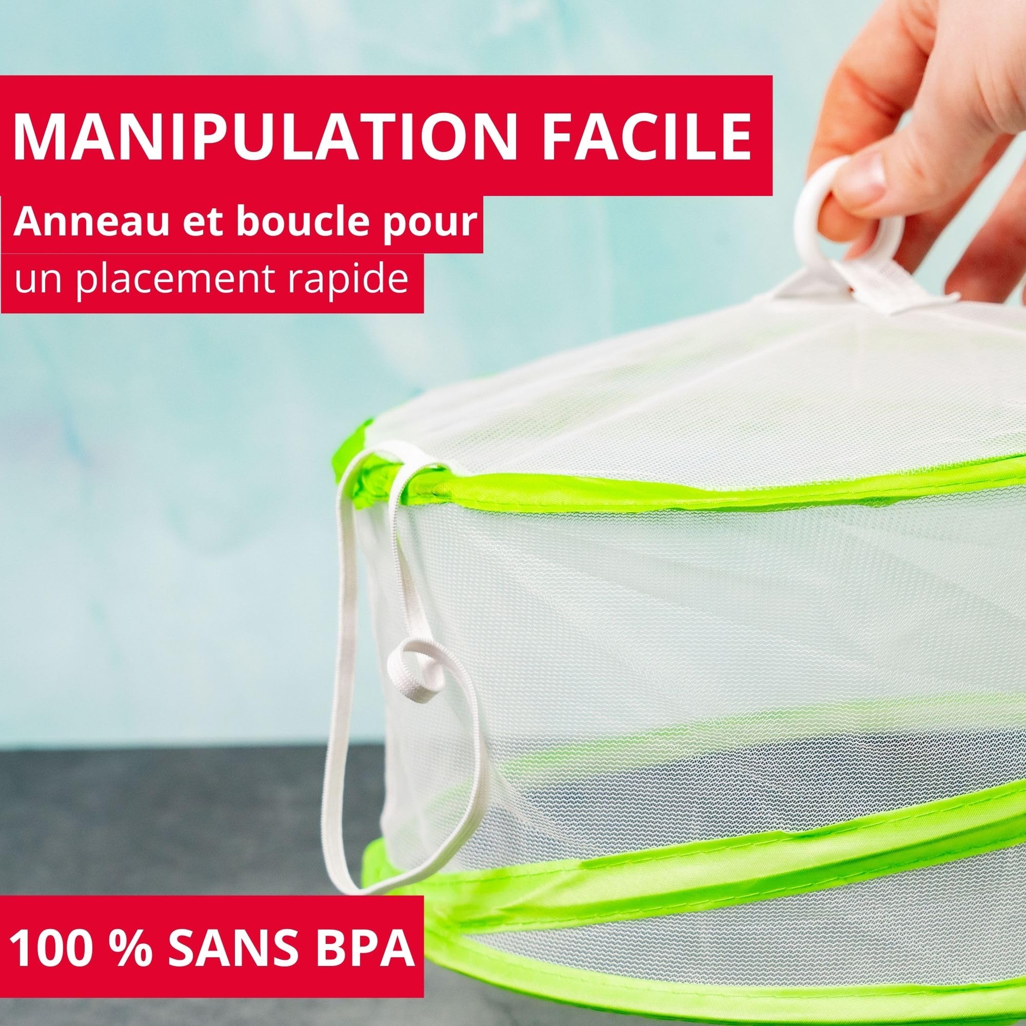 westmark-hoody-couverture-alimentaire-34-cm-bleue-couverture-pliable-anti-insect image 8
