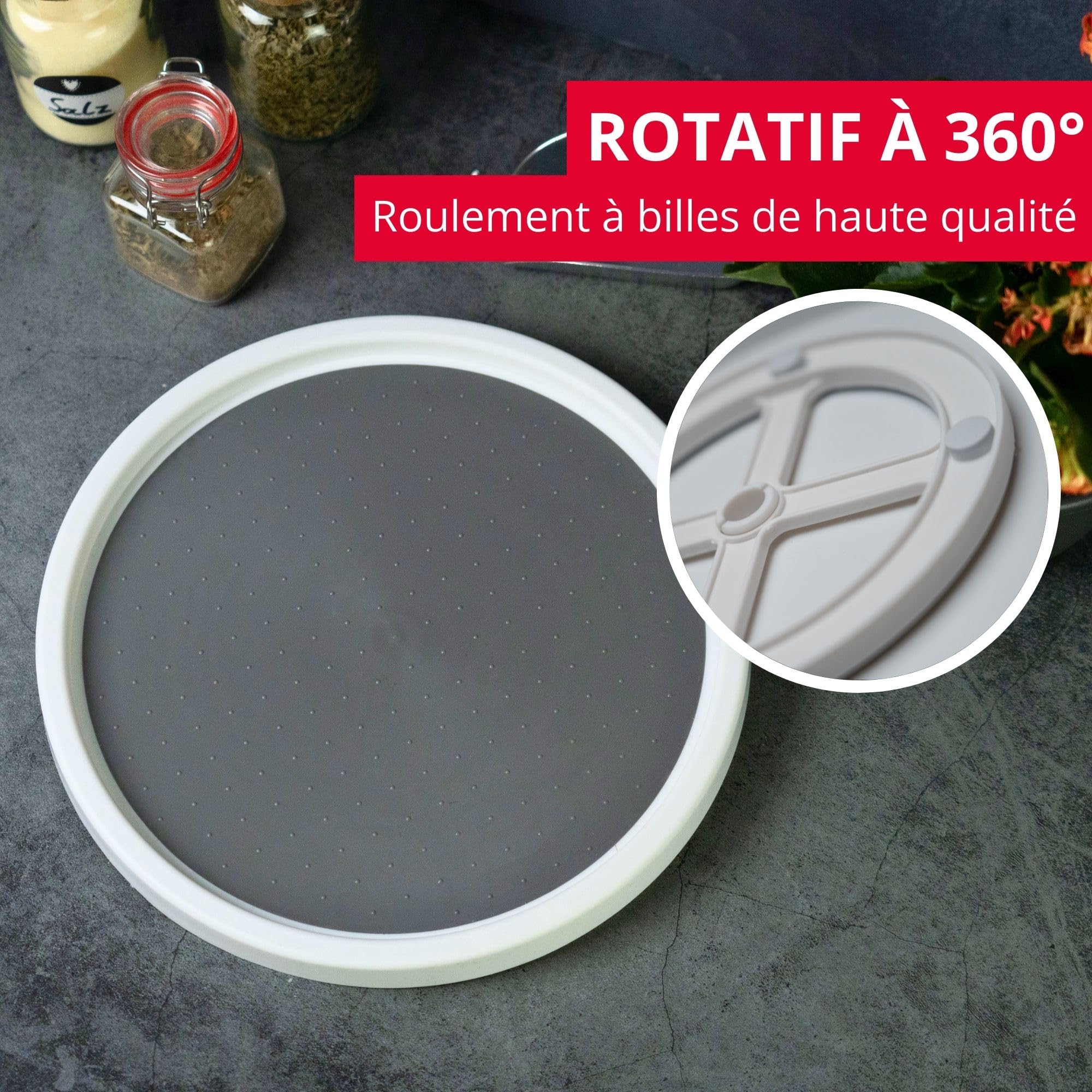 westmark-plateau-tournant-ronda-255-mm-organisateur-rotatif-360-antid-rapant-pou image 3