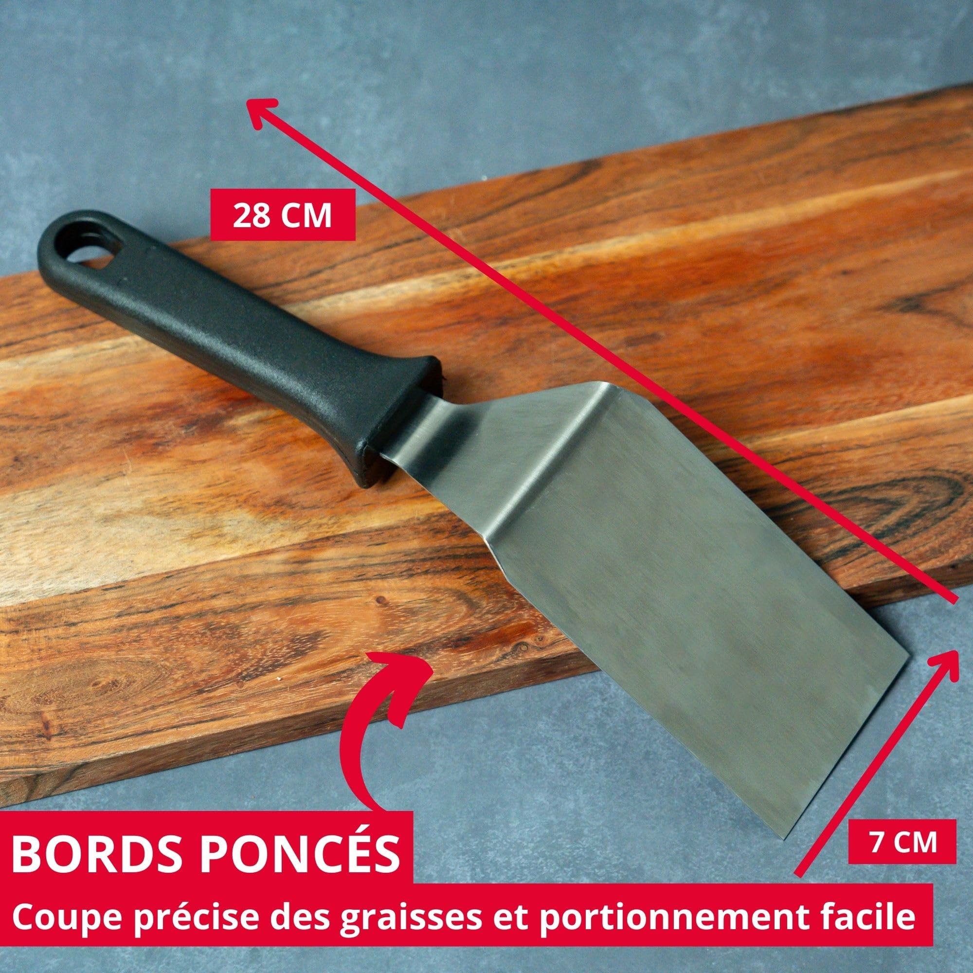 westmark-master-line-13442270-spatule-professionnelle-coud-e-rigide-lame-9-x-11- image 3