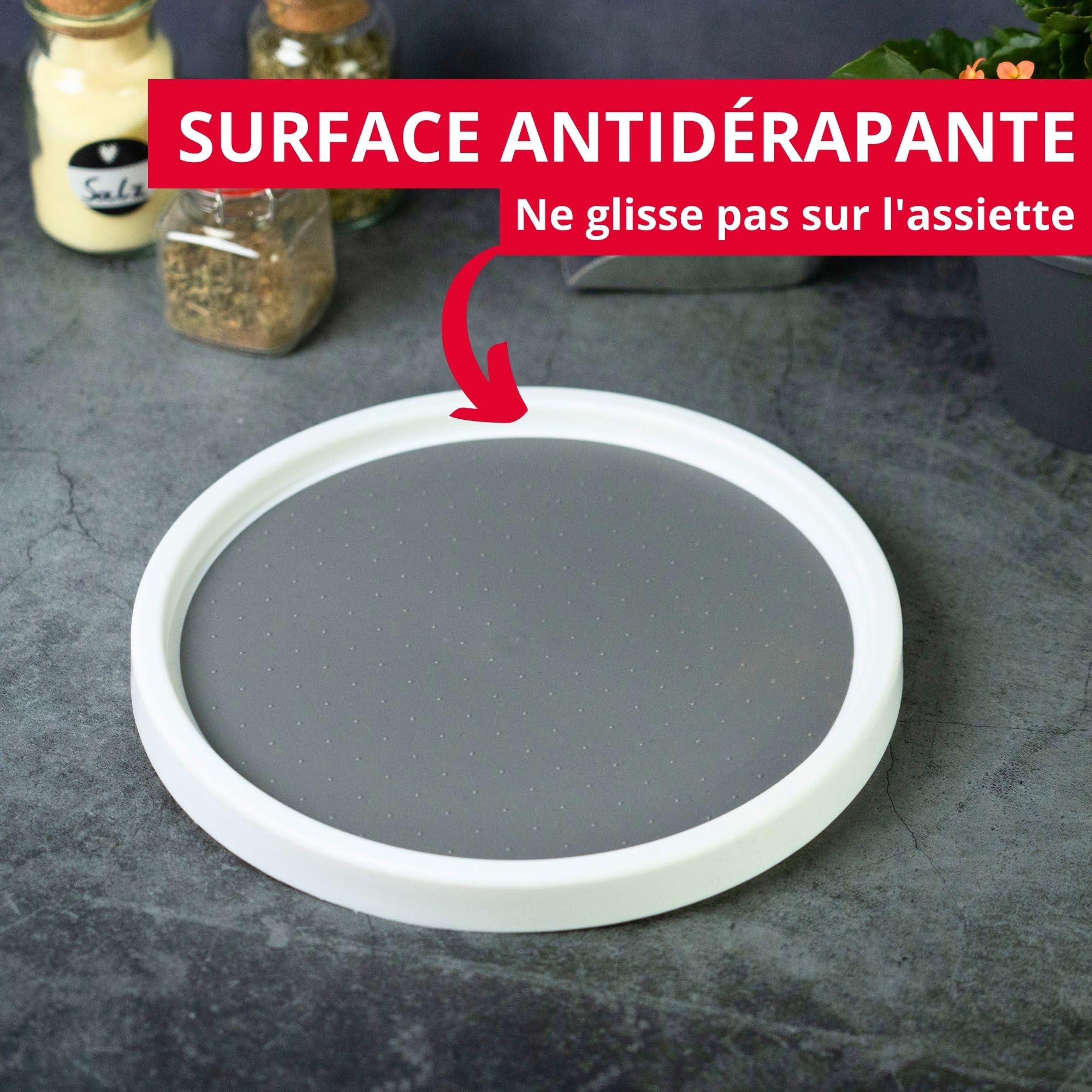 westmark-plateau-tournant-ronda-255-mm-organisateur-rotatif-360-antid-rapant-pou image 2