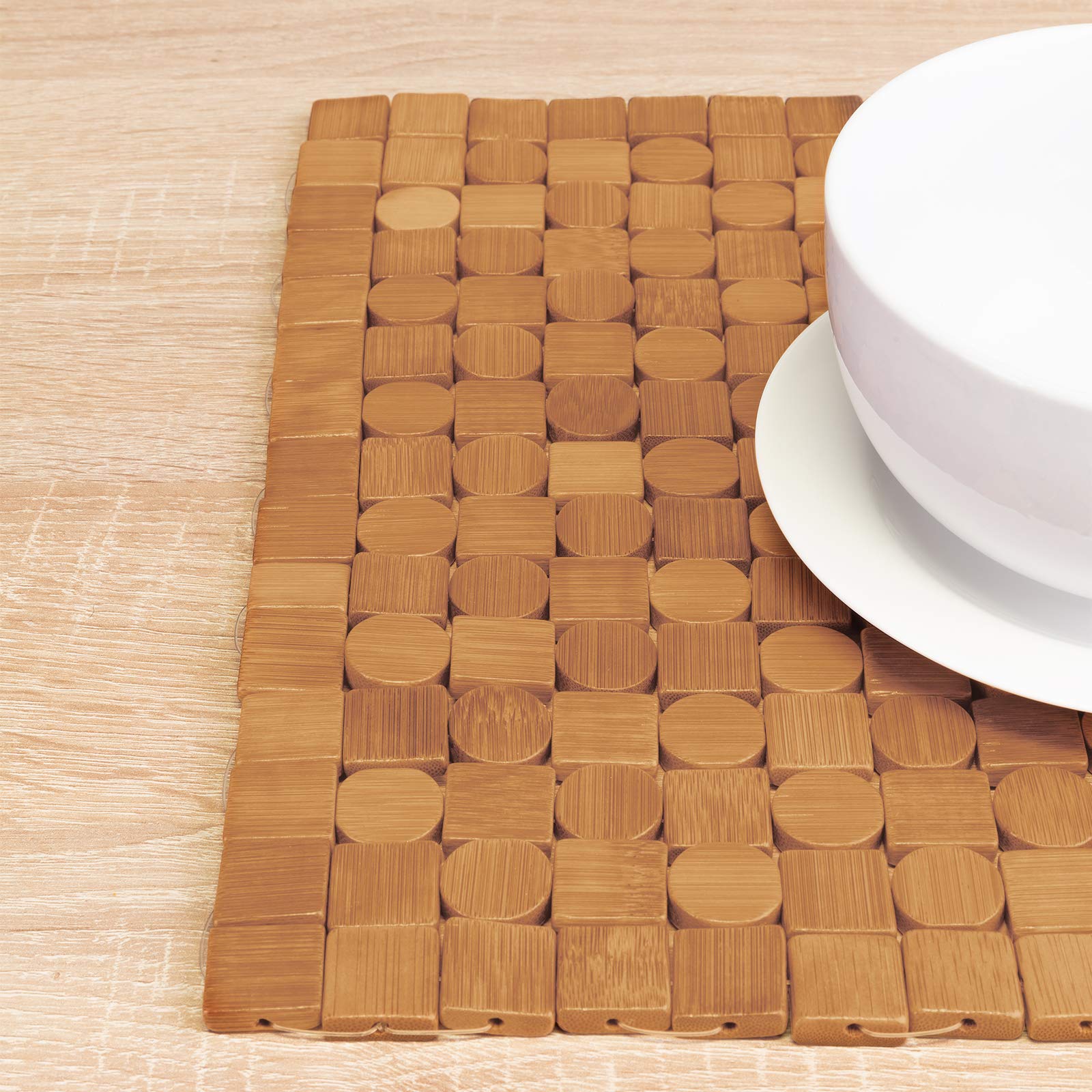 westmark-saleen-edition-mosaik-set-de-table-en-bambou-fait-main-carr-45-x-30-cm- image 4