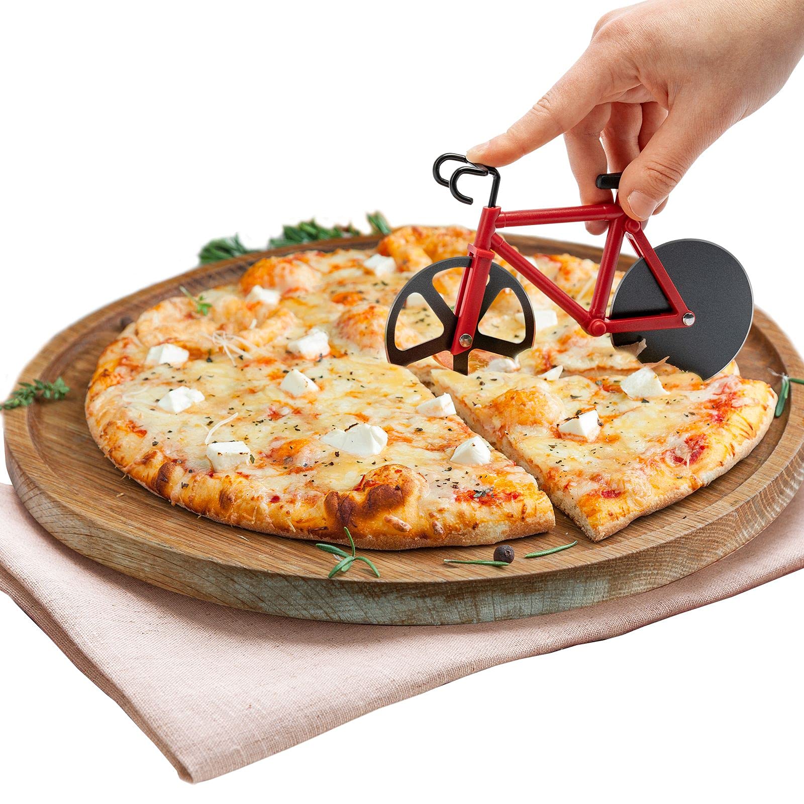 westmark-132922e6-roulette-pizza-en-polypropyl-ne-rouge-noir image 4