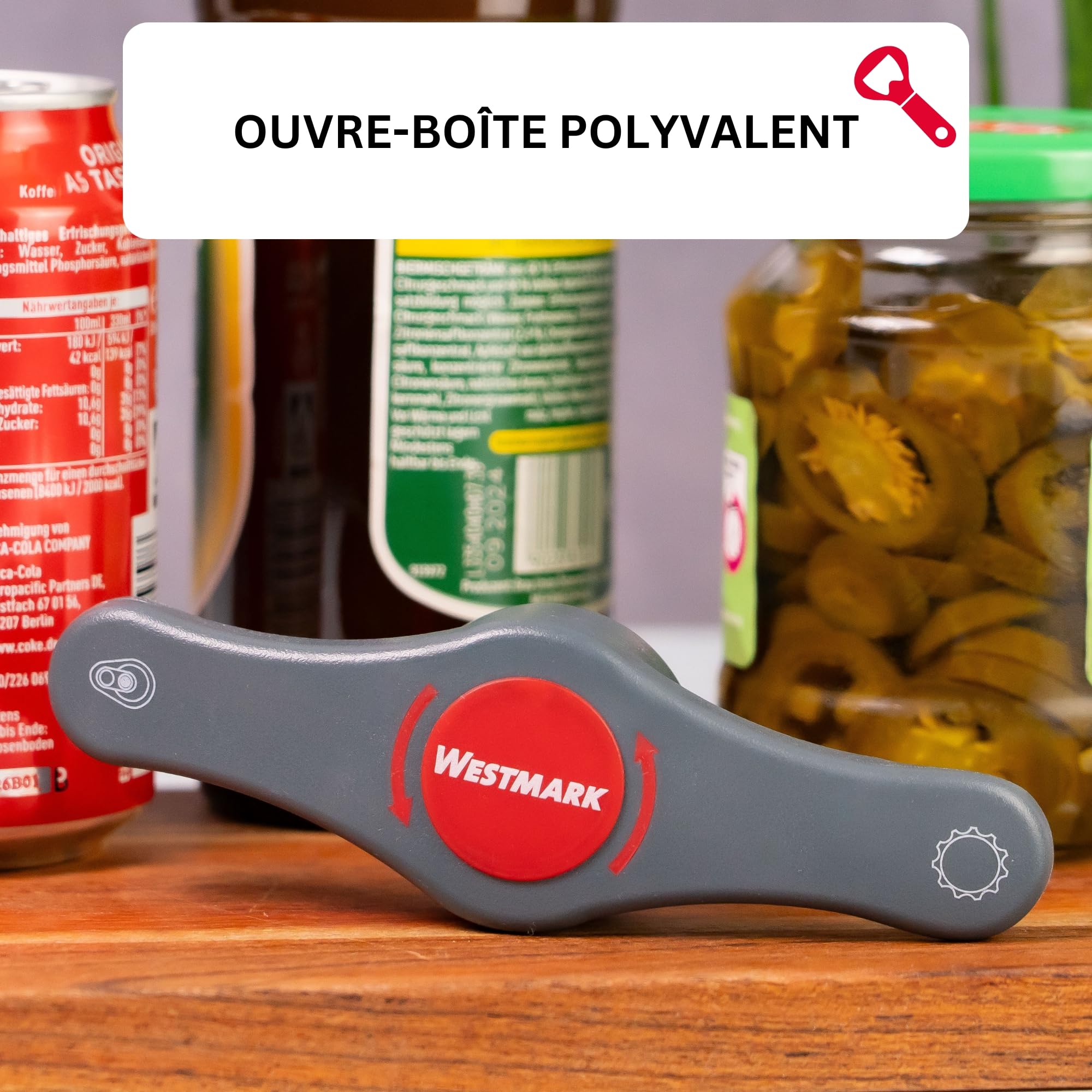 westmark-ouvreur-combin-4-en-1-multi-d-capsuleur-pour-bouteilles-capsule-vis-can image 2