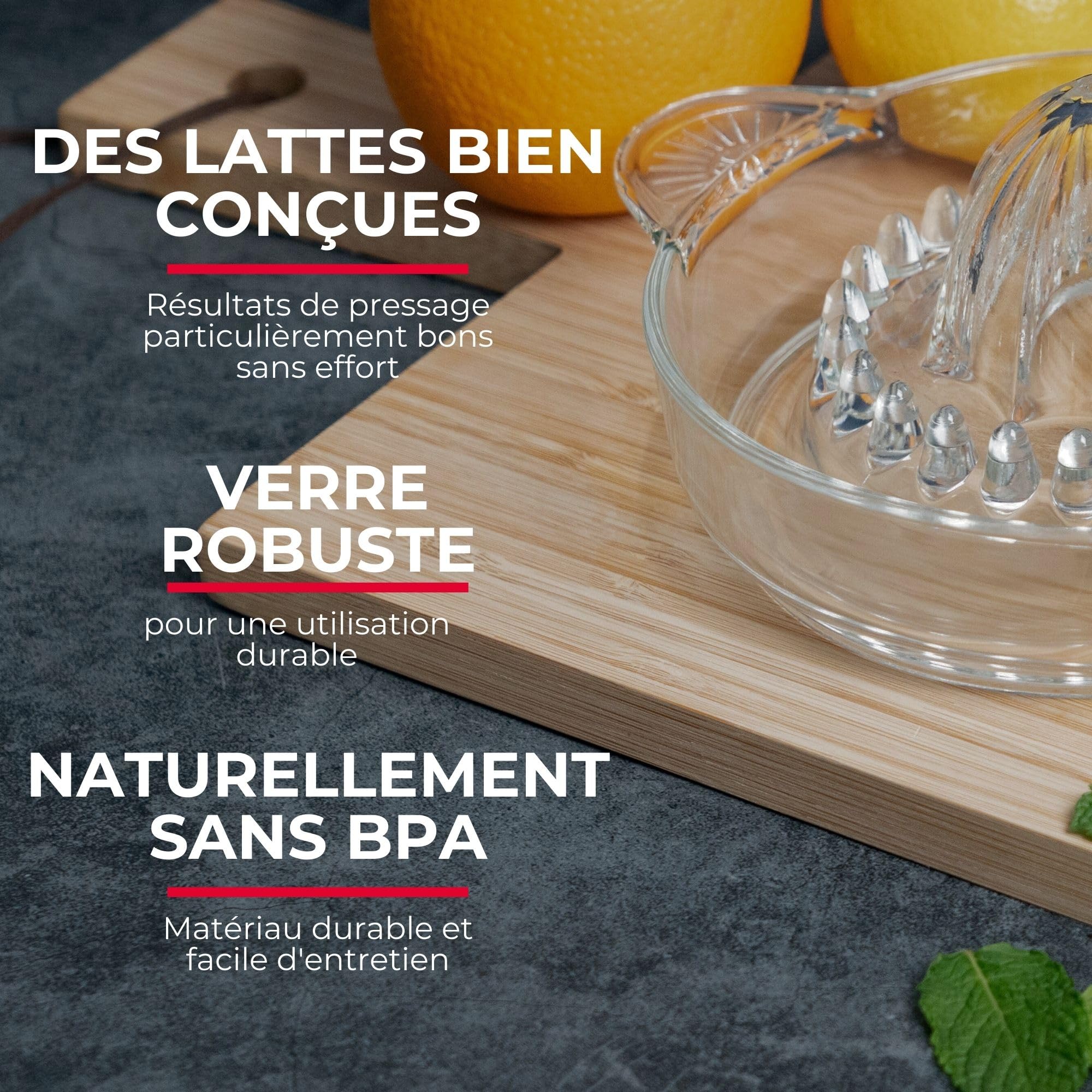 westmark-presse-agrumes-et-orange-en-verre-250-ml-avec-c-ne-lamelles-transparent image 7