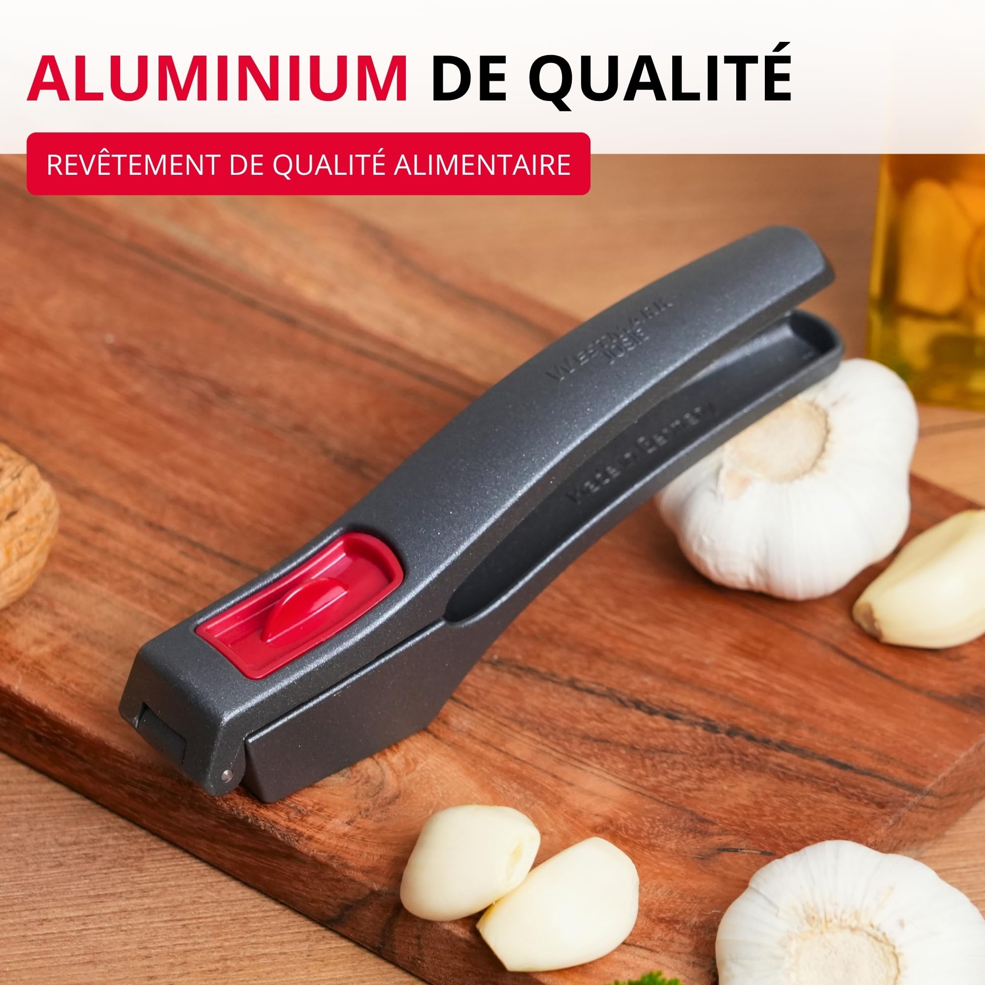westmark-josie-presse-ail-premium-graphite-edition-aluminium-avec-l-ment-de-nett image 6