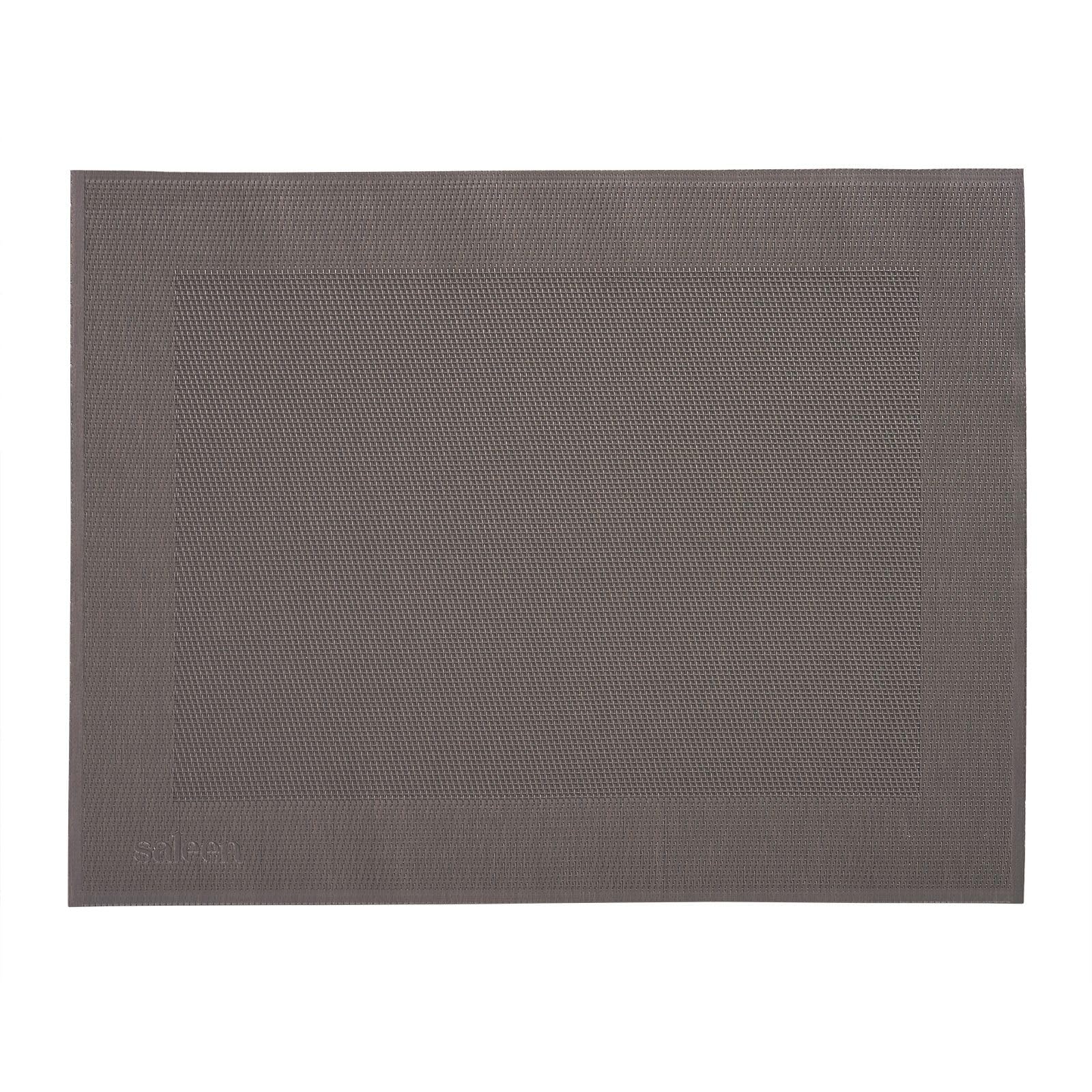 westmark-saleen-lot-de-4-sets-de-table-42-x-32-cm-vinyle-polyester-taupe-marron- image 2