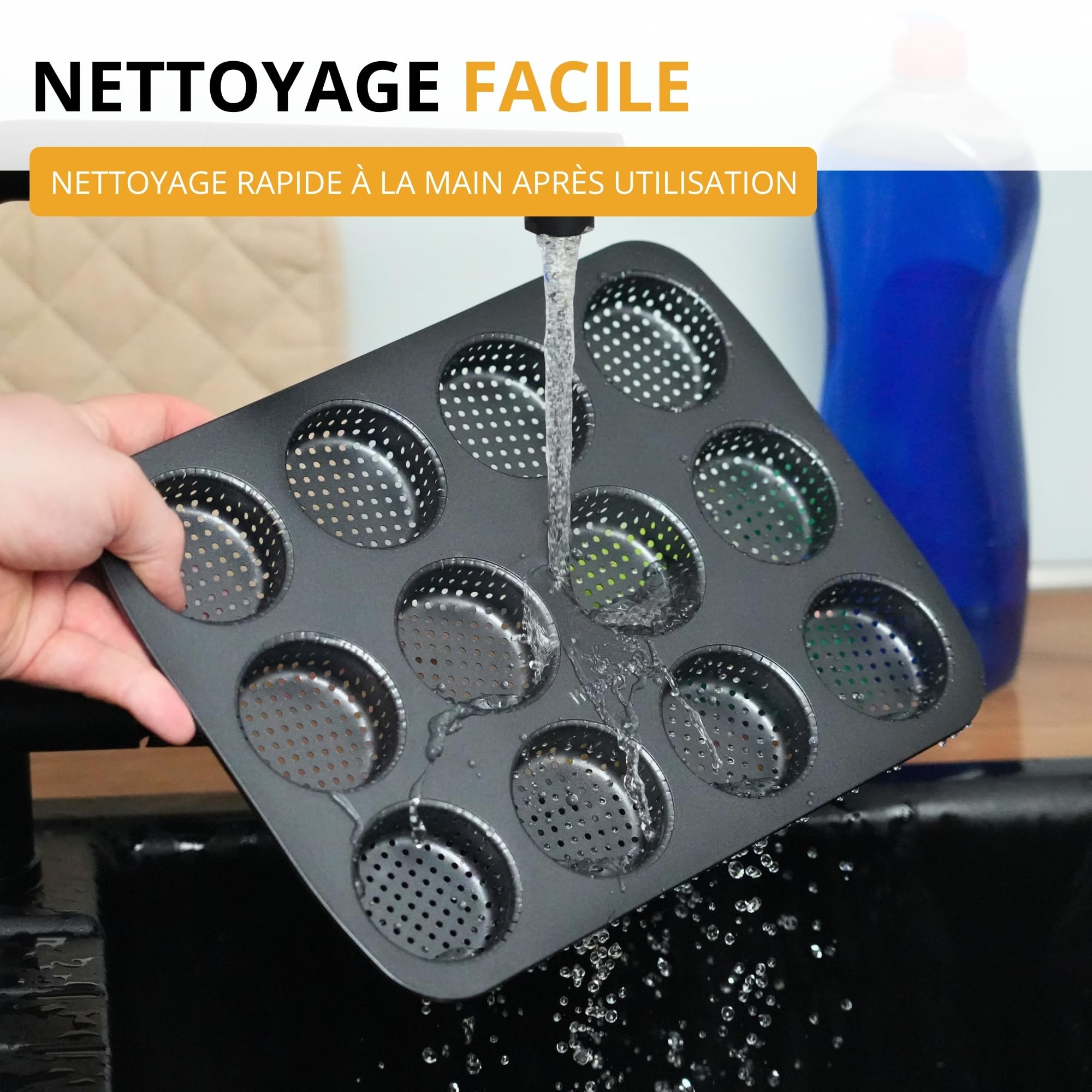 westmark-moule-pain-anti-adh-sif-12-empreintes-noir-0-90-kg-passe-au-lave-vaisse image 8