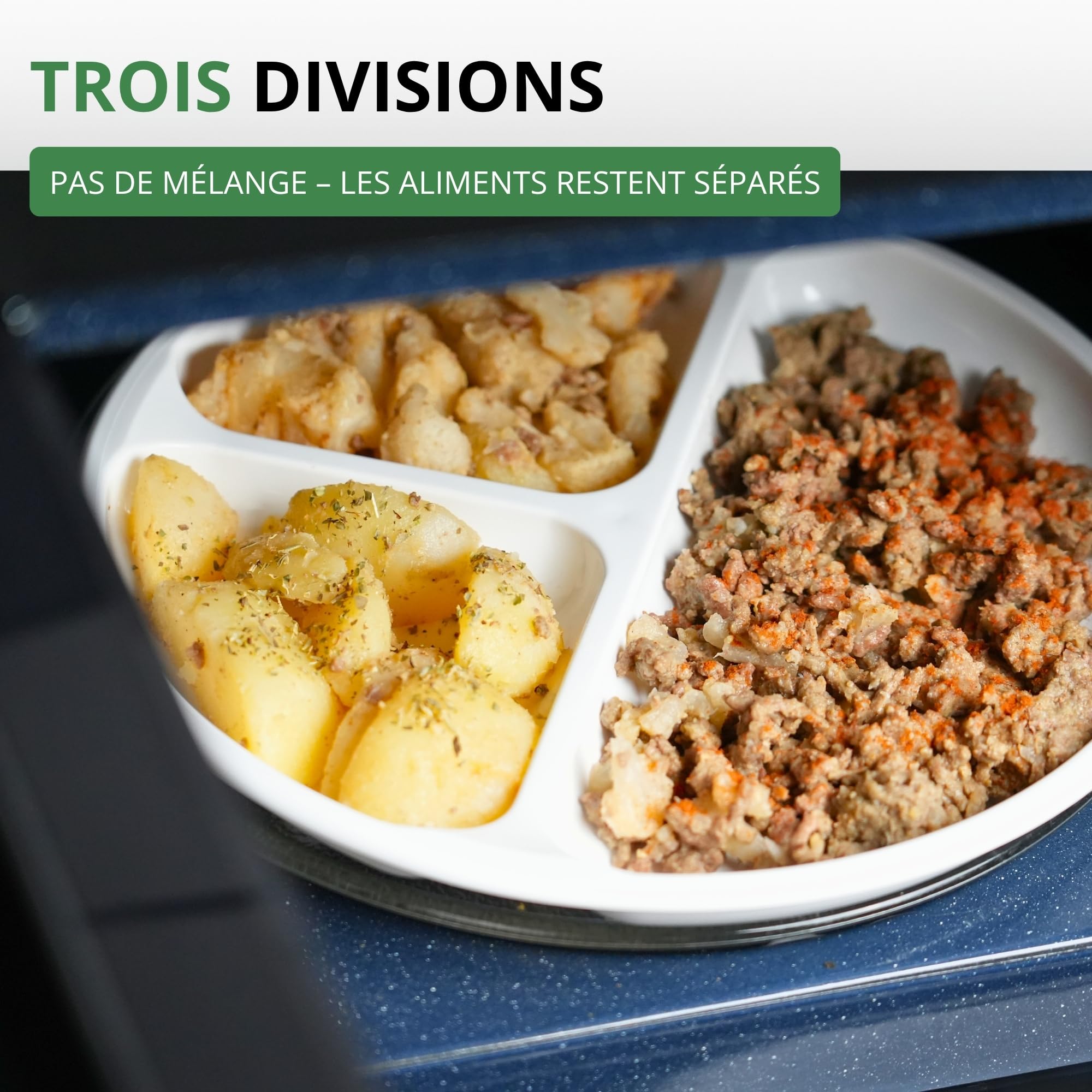 westmark-224022e6-set-micro-ondes-2-pi-ces-assiette-3-compartiments-et-couvercle image 4