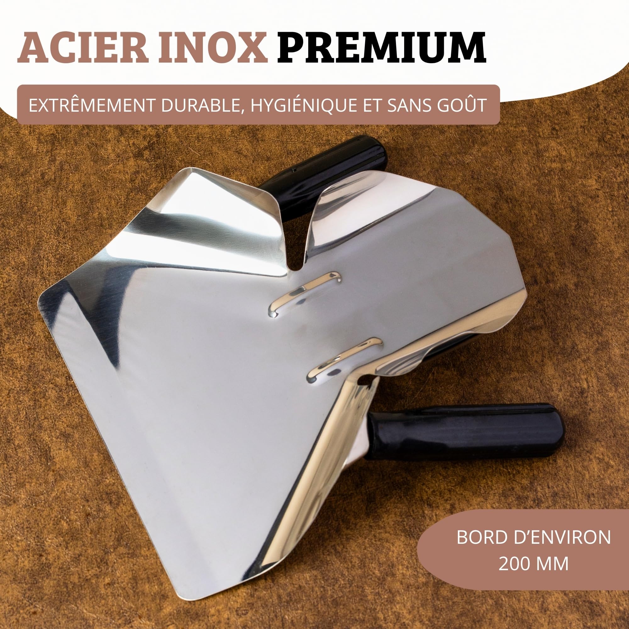 westmark-91262270-pelle-popcorn-frites-professionnelle-2-poign-es-acier-inoxydab image 4