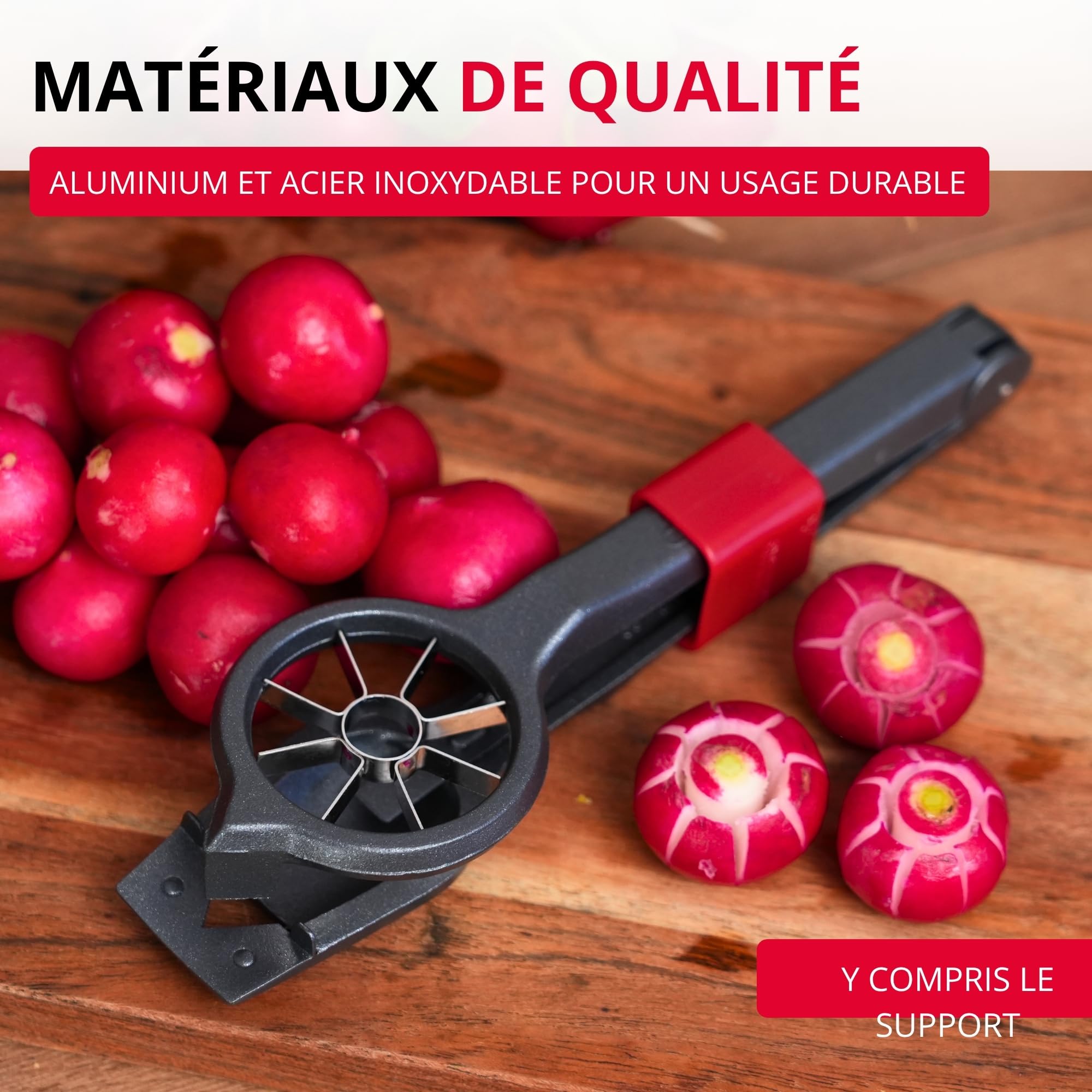 westmark-decoretto-black-edition-coupe-radis-d-coratif-pour-roses-de-radis-et-ga image 6