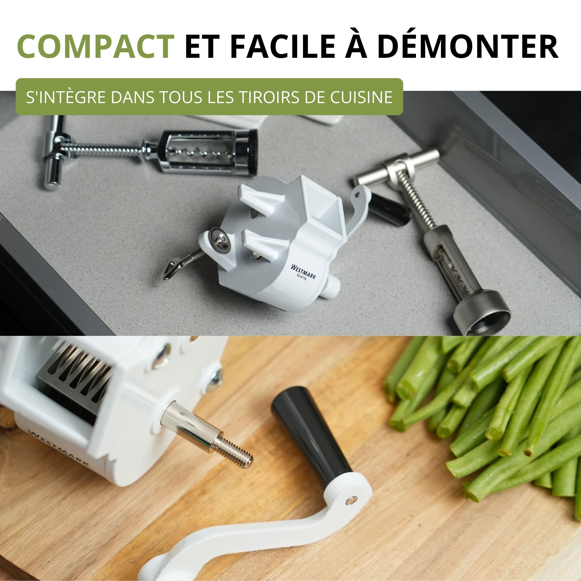 westmark-11862260-coupe-haricots-dans-la-longueur-avec-serre-joint-vis-6-lames-a image 7