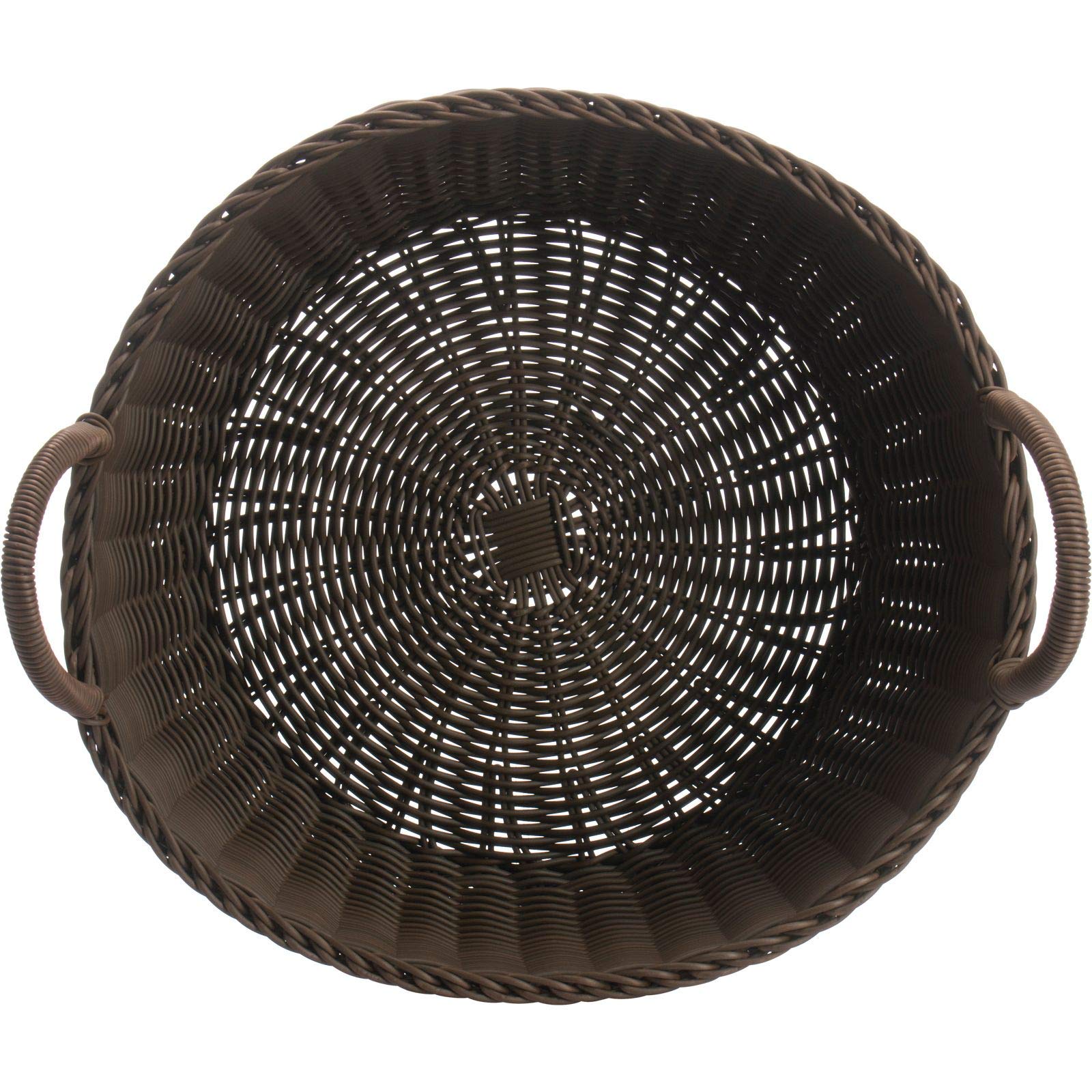 westmark-saleen-2038868-panier-de-rangement-rond-avec-2-anses-marron-42-x-19-cm image 4