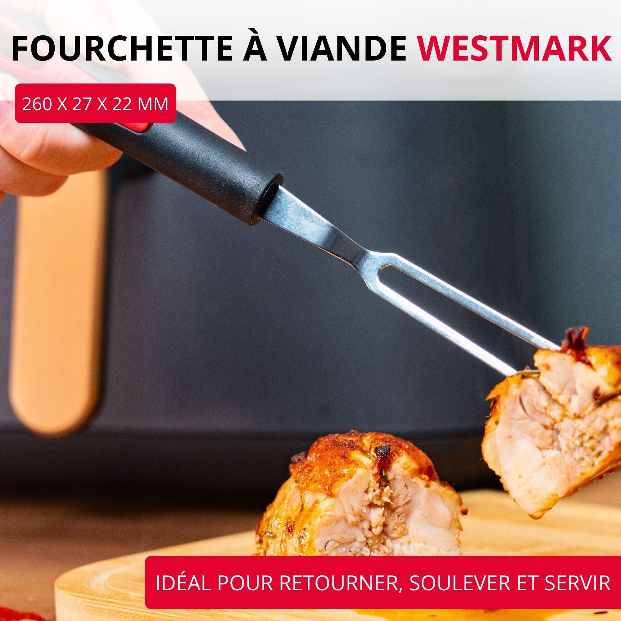 westmark-gallant-29492270-fourchette-viande-inox-avec-poign-e-ergonomique image 2