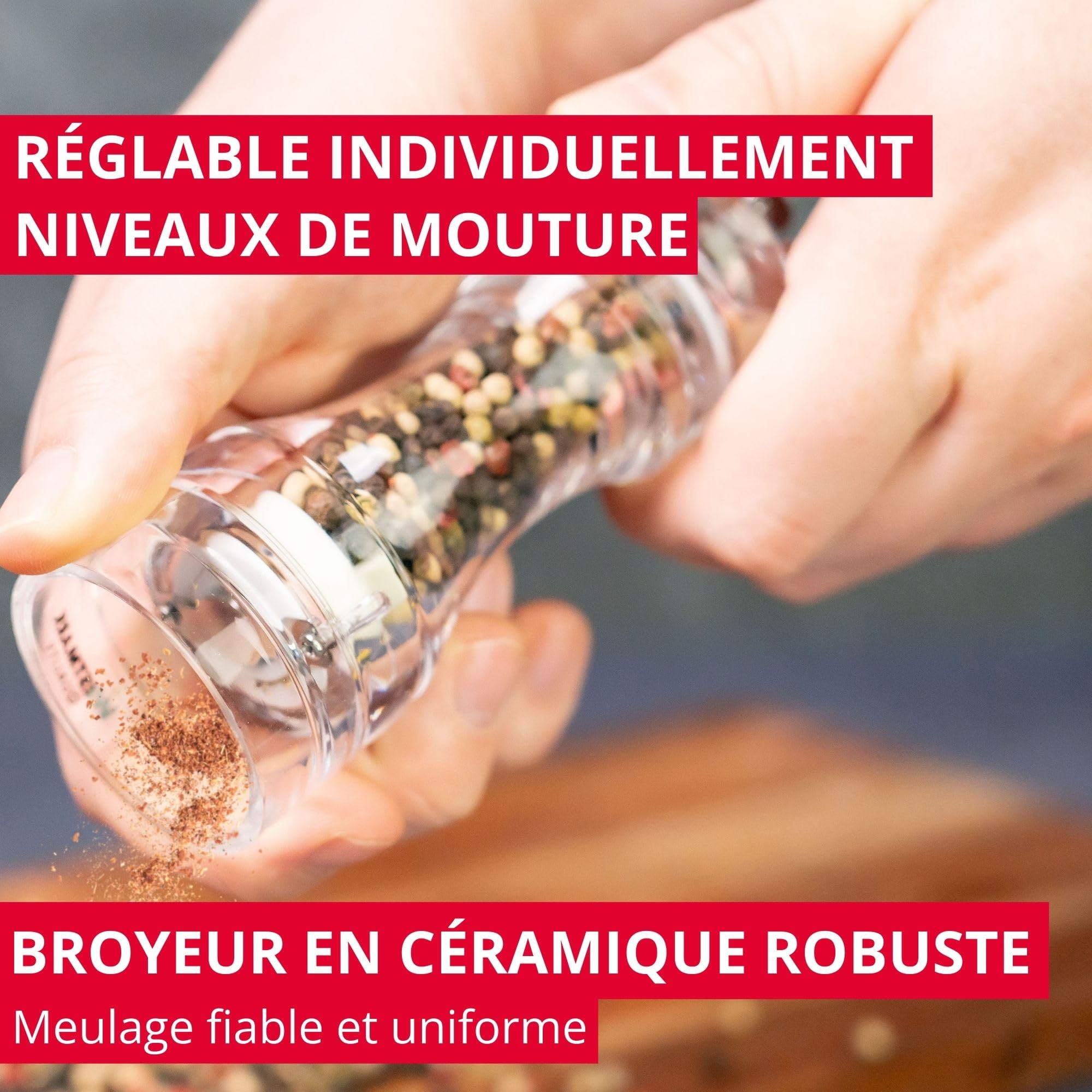 westmark-63532260-moulin-sel-et-poivre-acryl-m-canisme-c-ramique-r-glable-corps- image 3