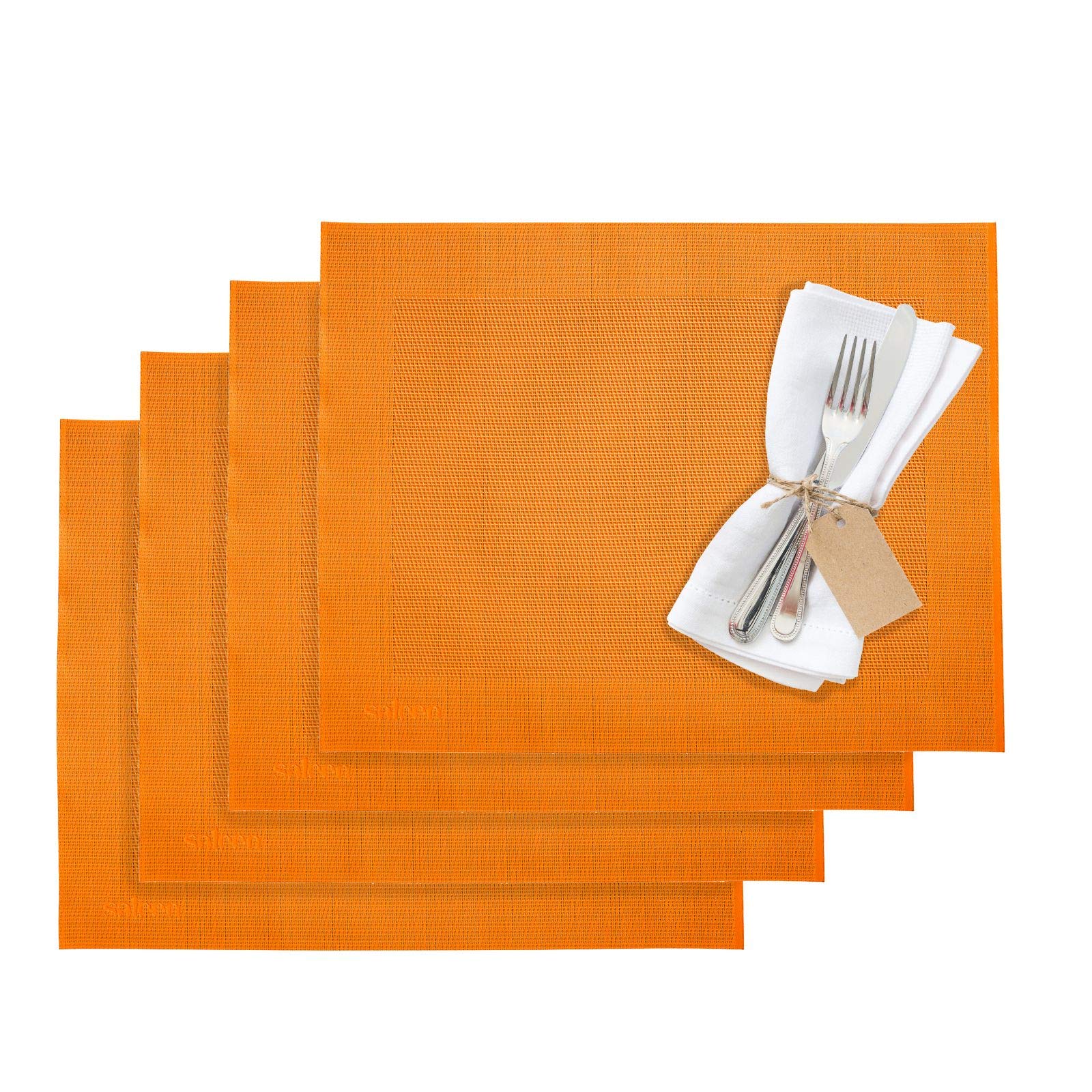 westmark-01210201150-set-de-4-sets-de-table-saleen-home-42-x-32-cm-vinyle-polyes image 1