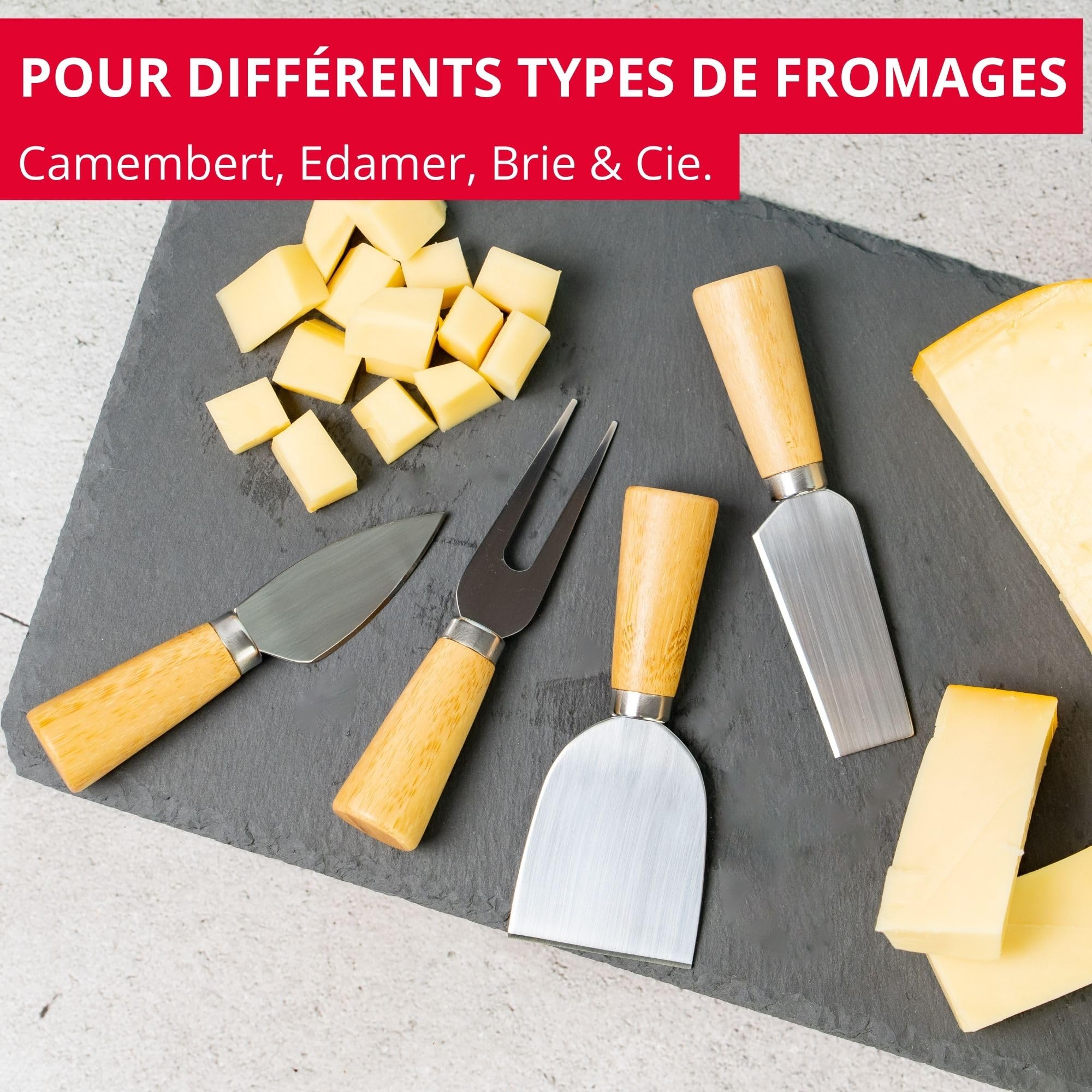 westmark-set-de-5-couteaux-fromage-avec-porte-couteaux-en-bambou-acier-inoxydabl image 7