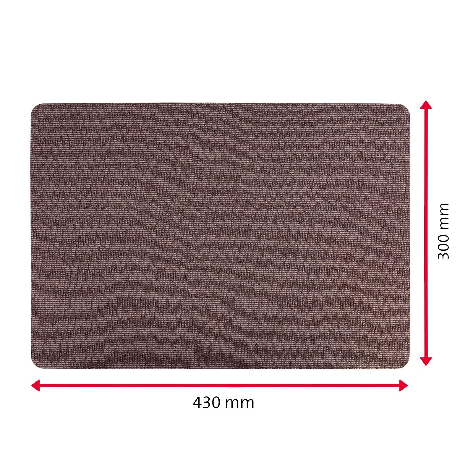 westmark-terra-01057006150-set-de-4-sets-de-table-43-x-30-cm-plastique-marron image 5