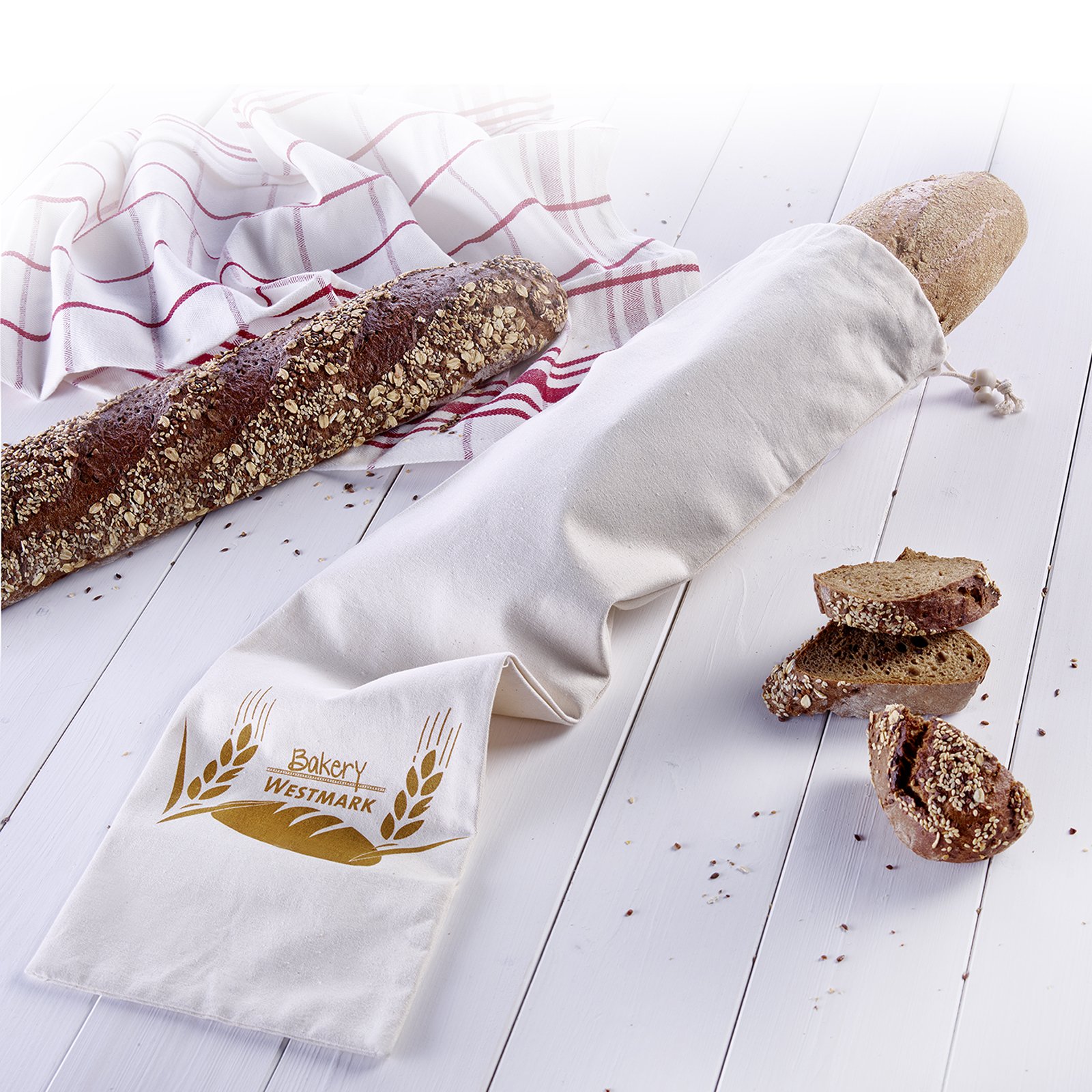 westmark-32112270-sac-baguette-en-coton-blanc-avec-cordon-de-serrage image 5