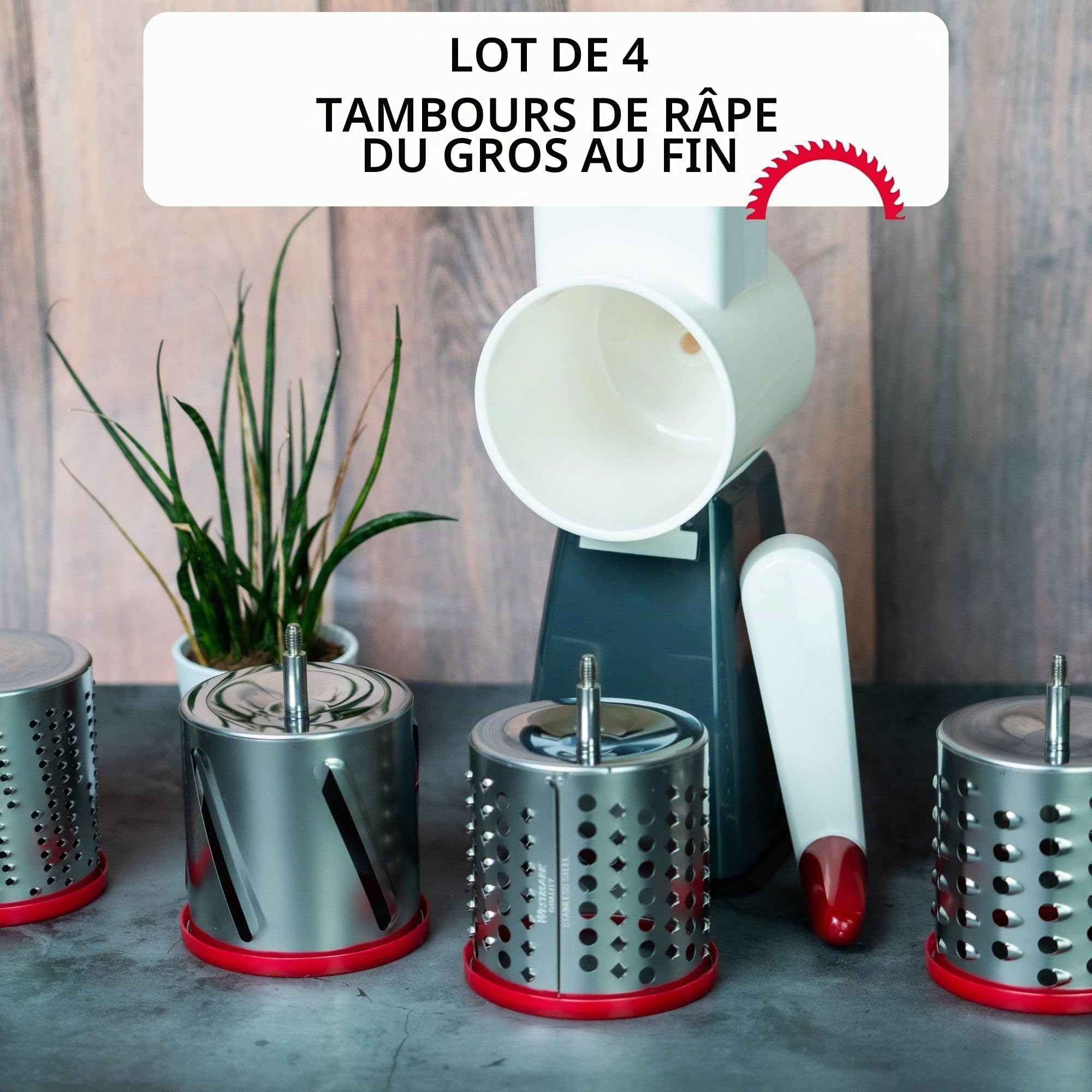 westmark-97602260-r-pe-tambour-avec-4-tr-mies-de-coupe-inox-pour-fruits-l-gumes- image 6
