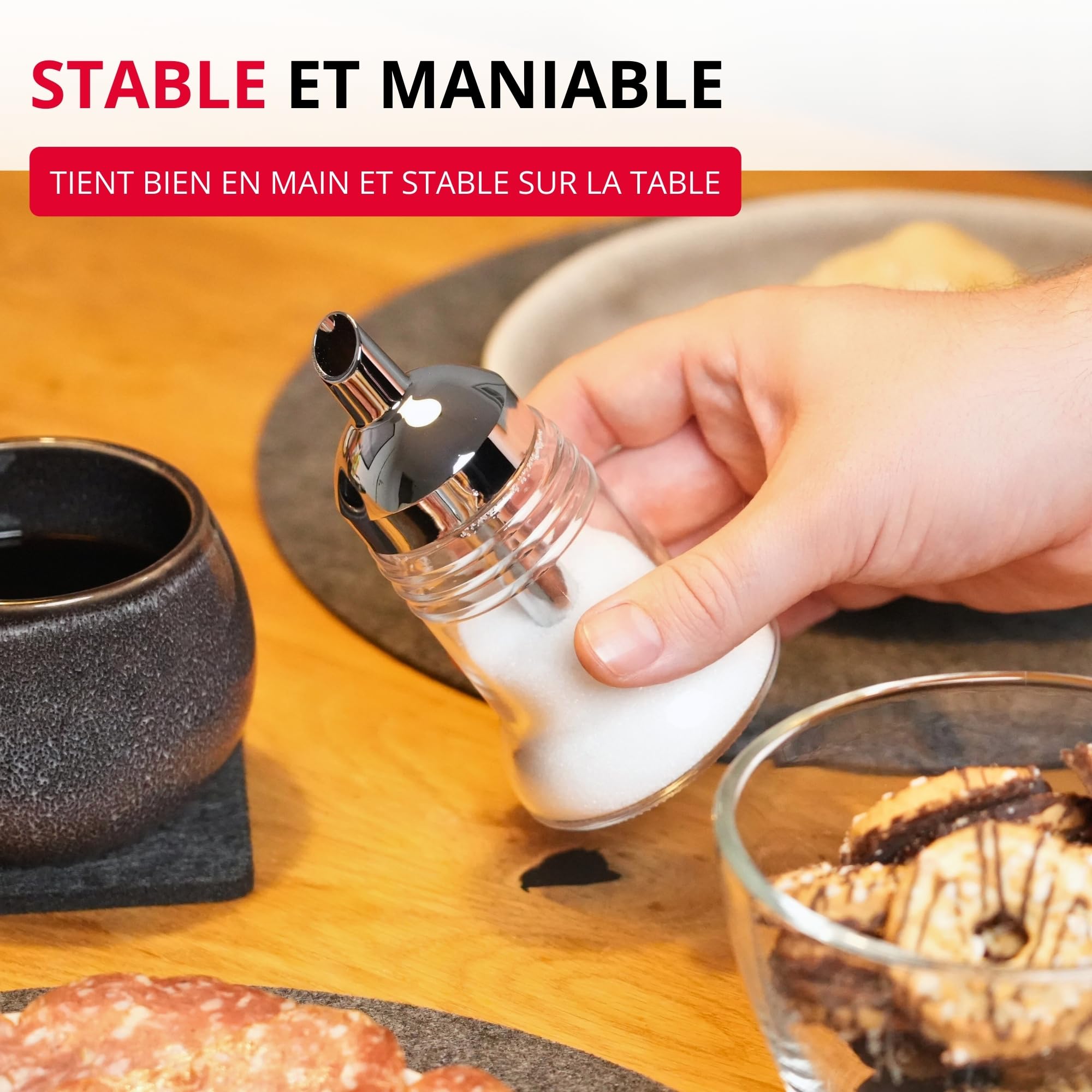westmark-distributeur-de-sucre-paris-chrom-sucrier-distributeur-doseur-en-verre- image 7