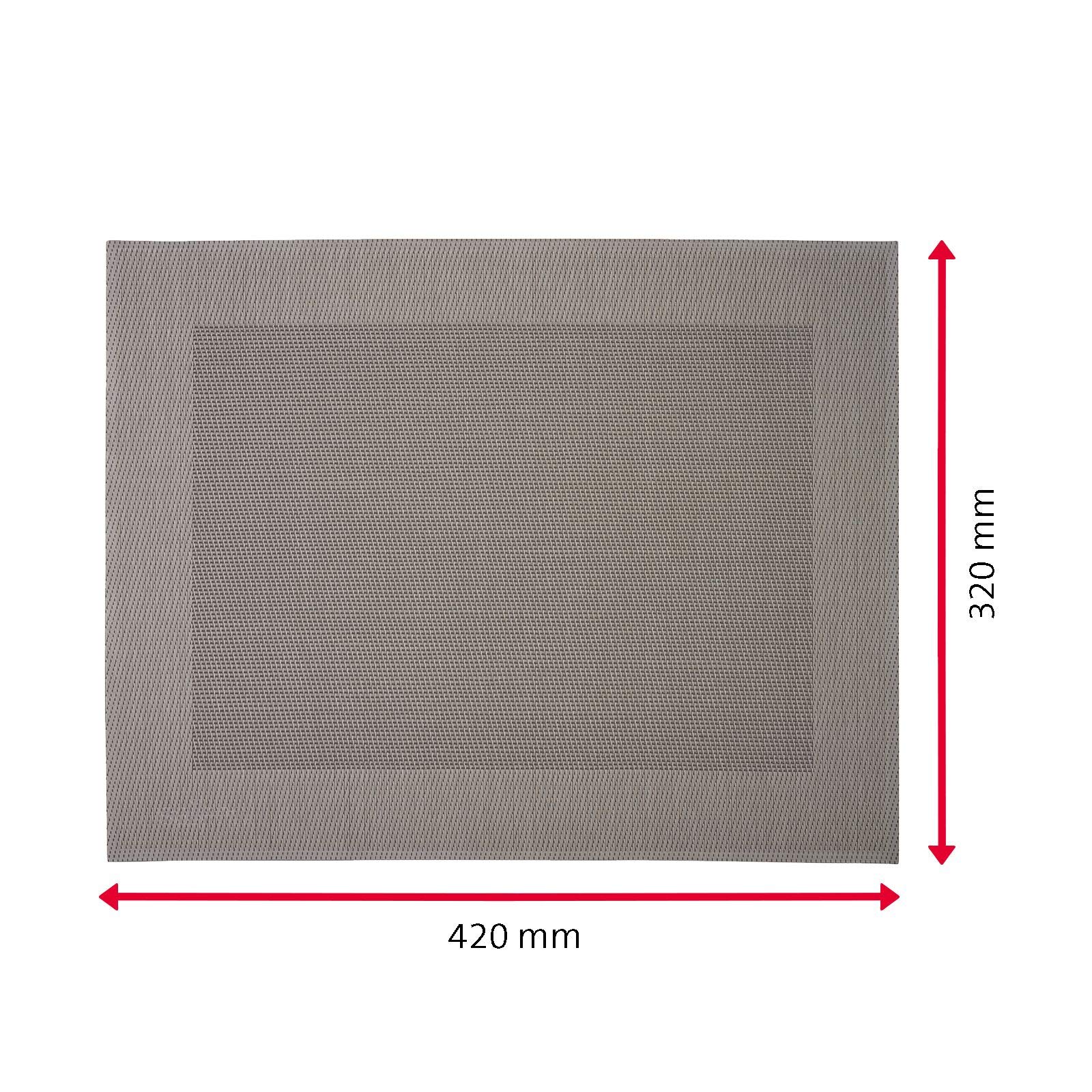 westmark-saleen-home-set-de-4-sets-de-table-42-x-32-cm-en-vinyle-polyester-gris- image 5