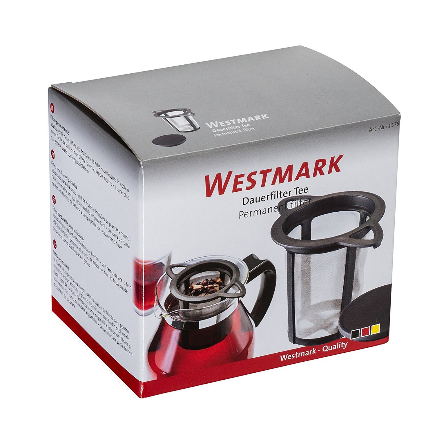 westmark-teatime-15752260-filtre-th-permanent-conique-avec-couvercle-gouttoir-ac image 2
