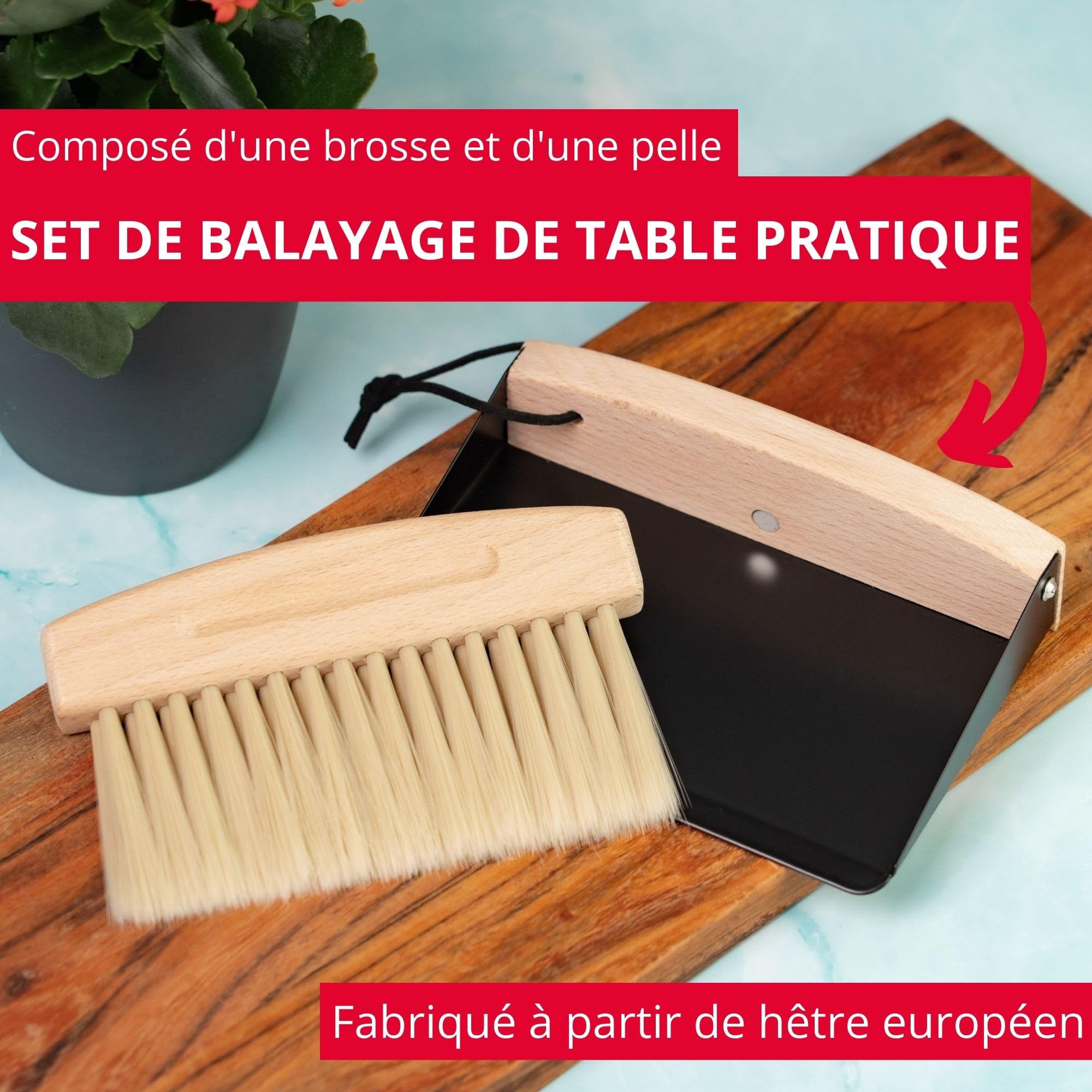 westmark-ensemble-de-balayage-de-table-2-pi-ces-brosse-main-et-pelle-miettes-ave image 2