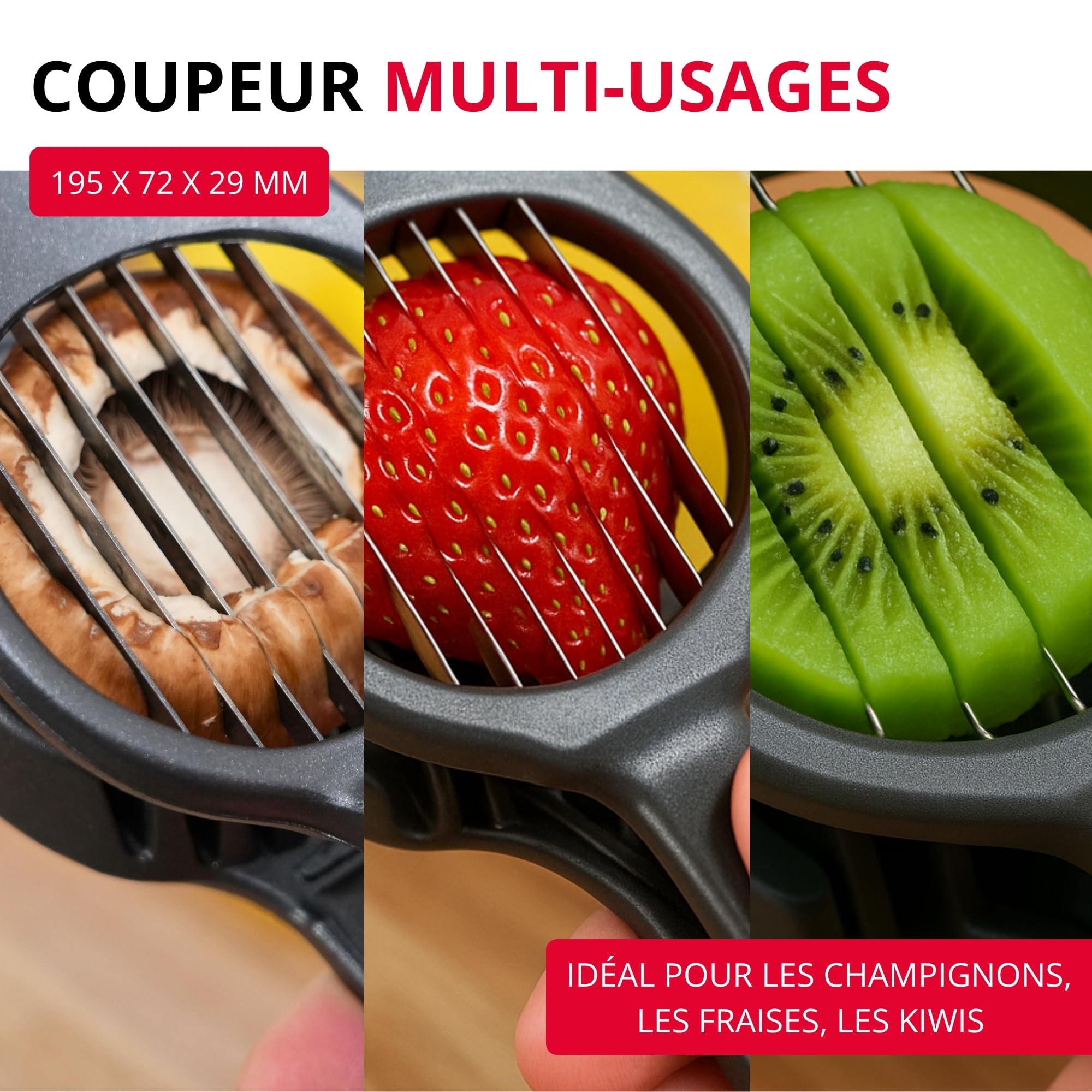 westmark-51707760-coupe-fruits-et-champignons-champion-black-edition-trancheuse- image 2