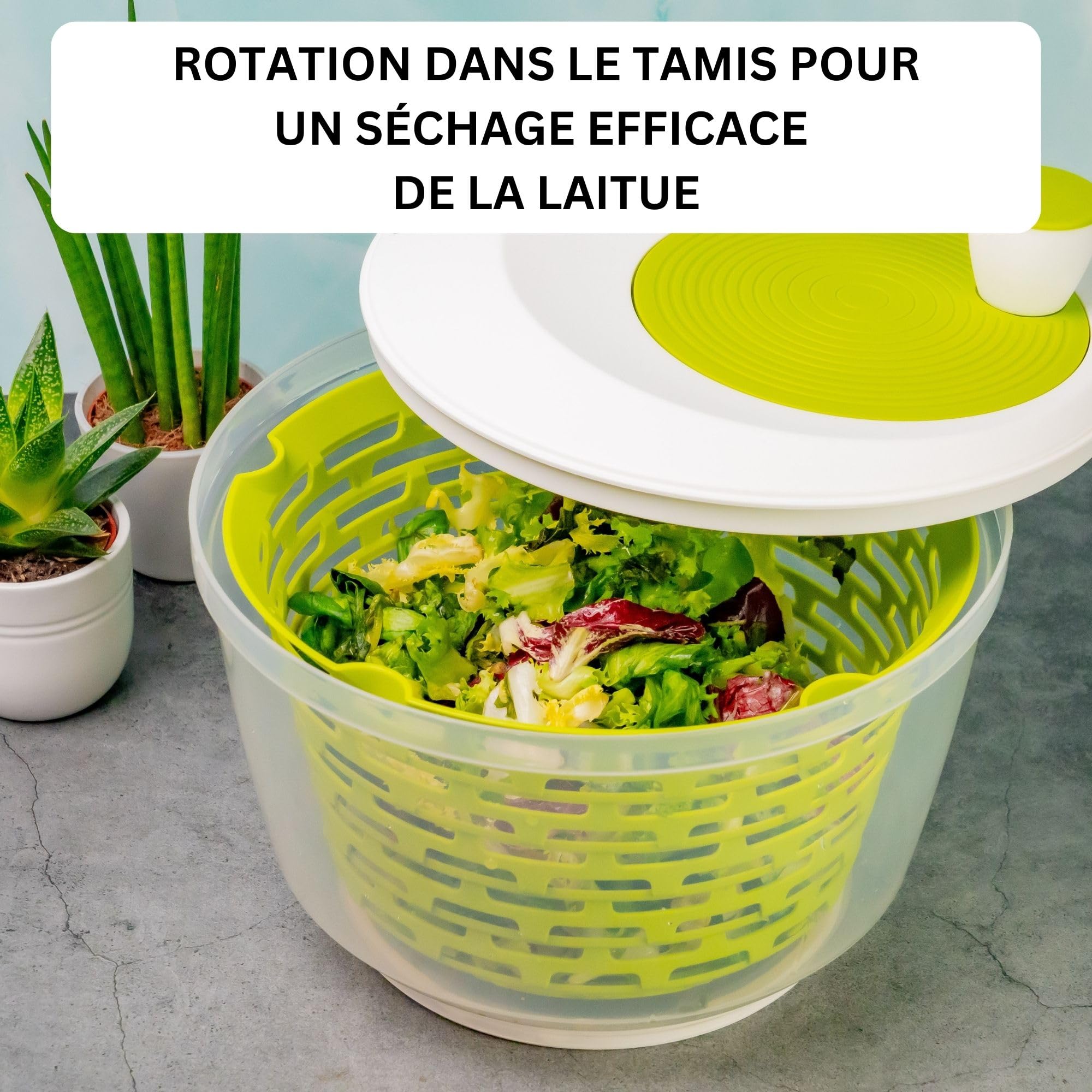 westmark-spinderella-243022ea-essoreuse-salade-4-4-l-antid-rapante-plastique-san image 3