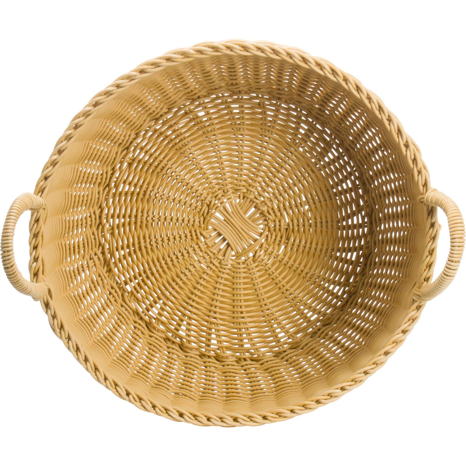 saleen-westmark-2038869-panier-de-rangement-rond-avec-2-anses-42-x-19-cm-beige-c image 4