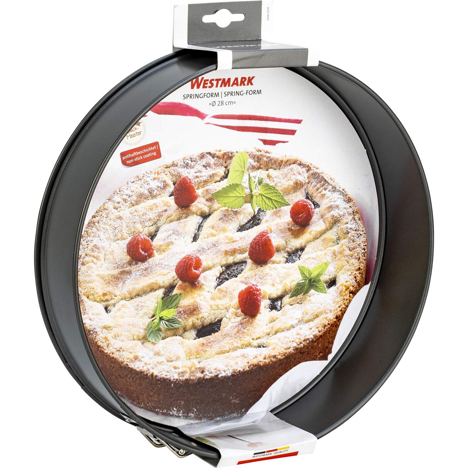 westmark-back-meister-moule-charni-re-28-cm-antiadh-sif-sans-pfoa-acier-lamin-fr image 8