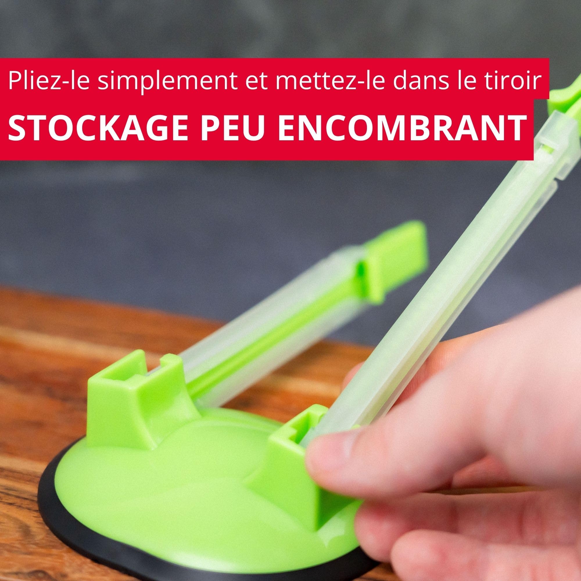 westmark-porte-sac-pliable-hauteur-r-glable-pour-sacs-de-cong-lation-et-poches-d image 5